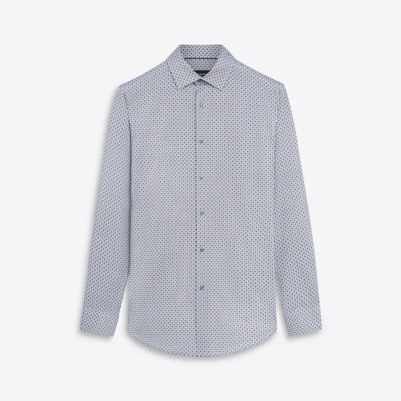 JAMES Geometric Print OoohCotton Shirt sold by Bugatchi