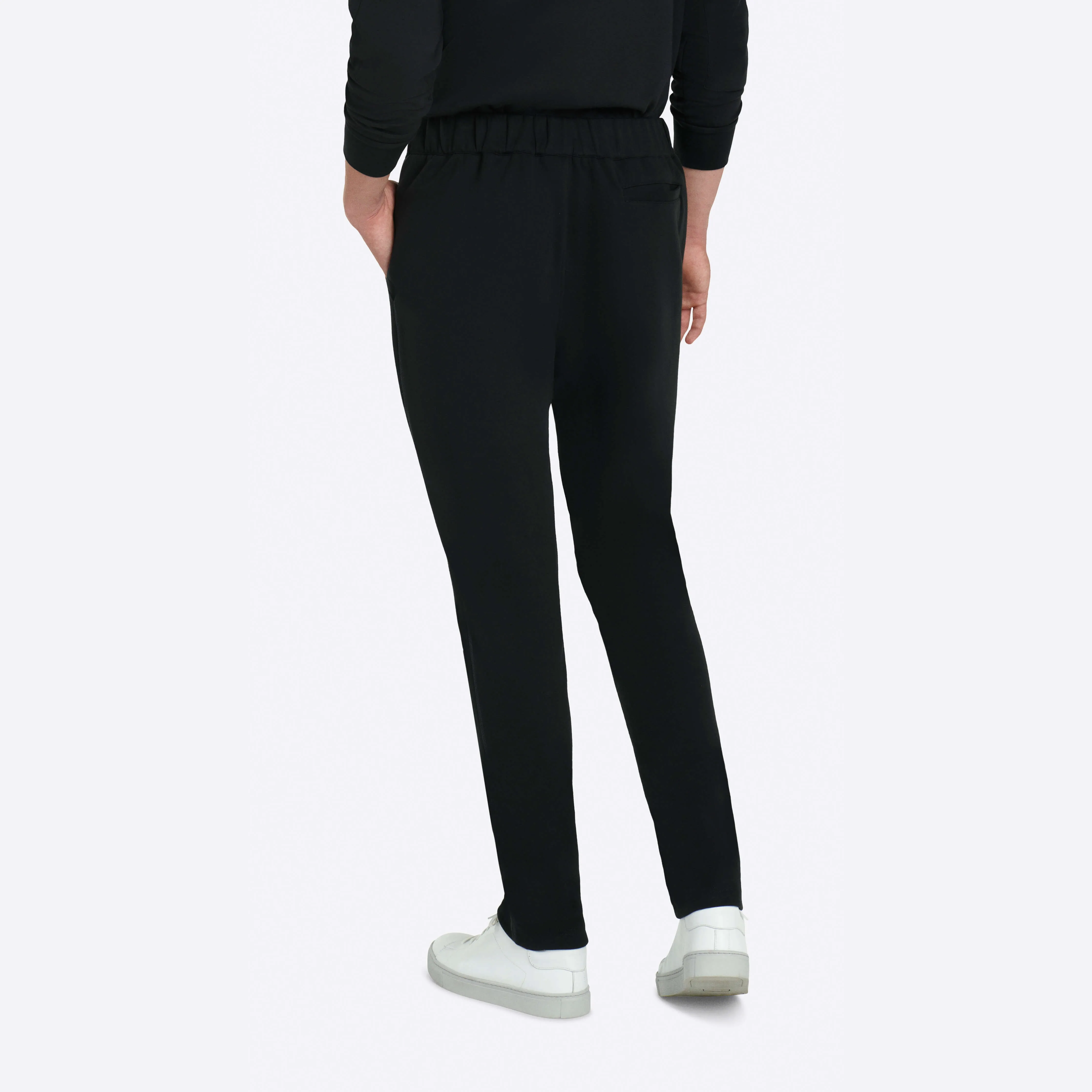 Comfort Solid Knit Pant sold by Bugatchi product image thumbnail 4
