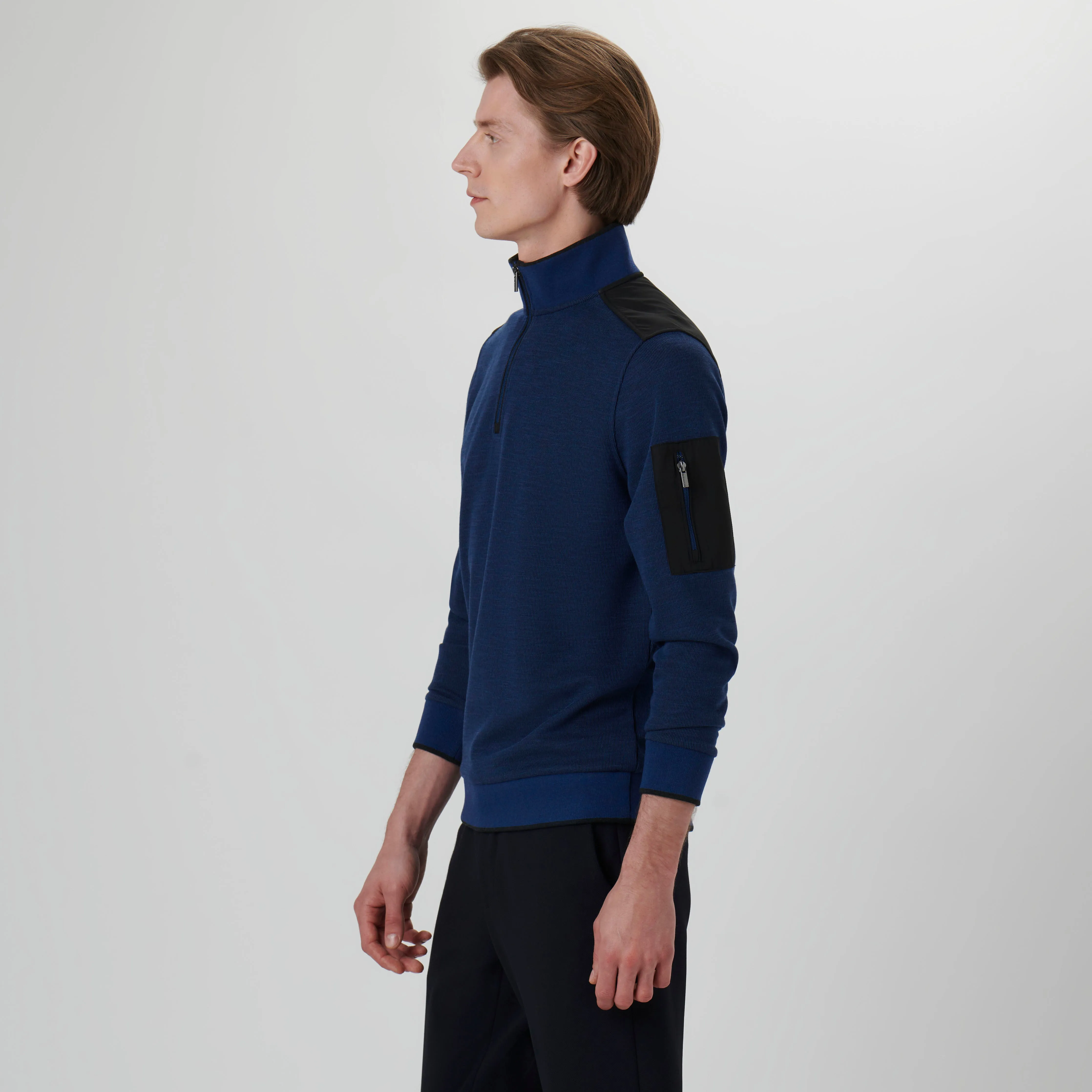Quarter Zip Pullover sold by Bugatchi product image thumbnail 3