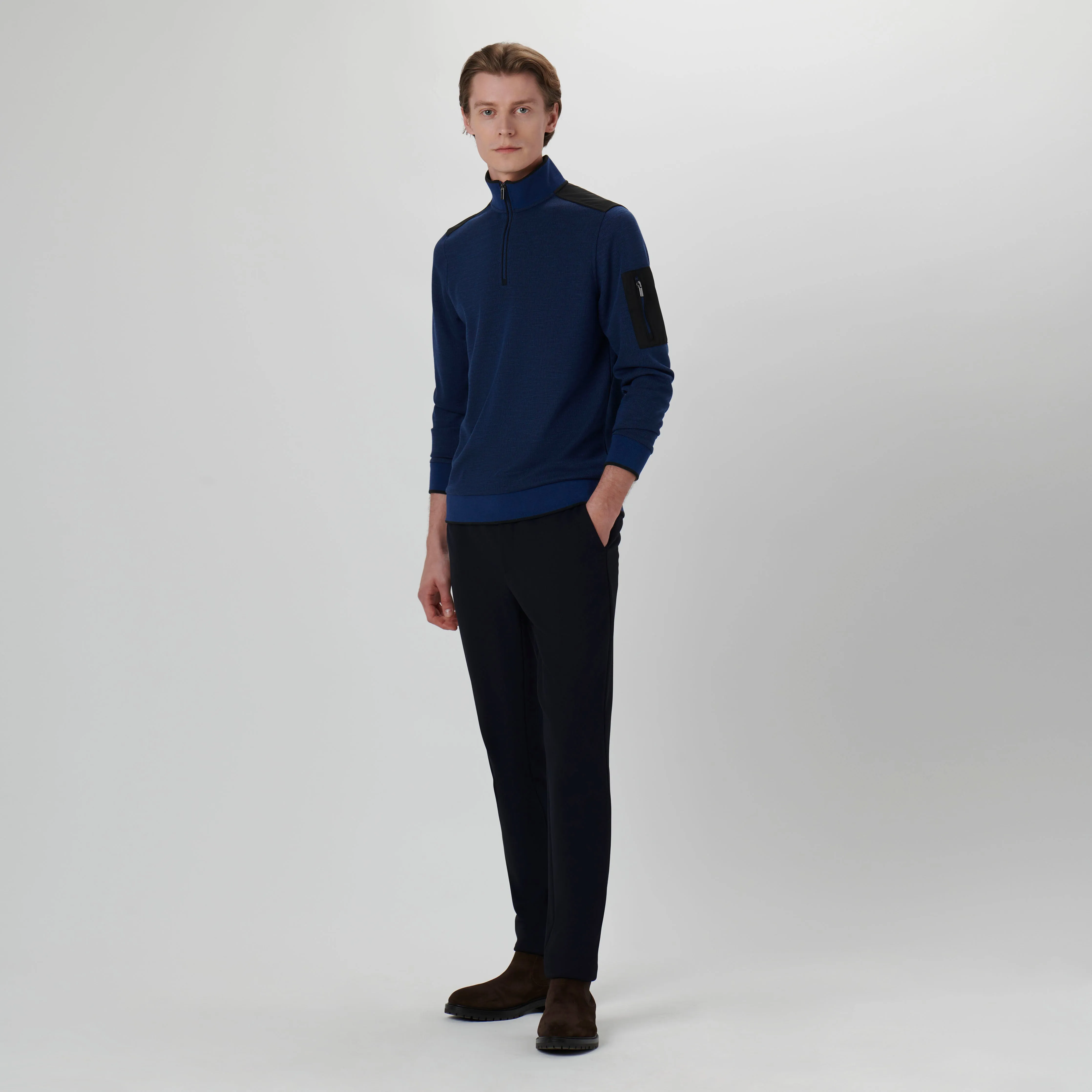 Quarter Zip Pullover sold by Bugatchi product image thumbnail 5