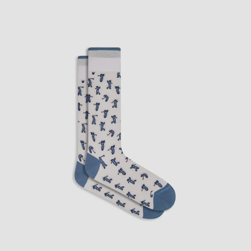 Golfers Mid-Calf Socks sold by Bugatchi