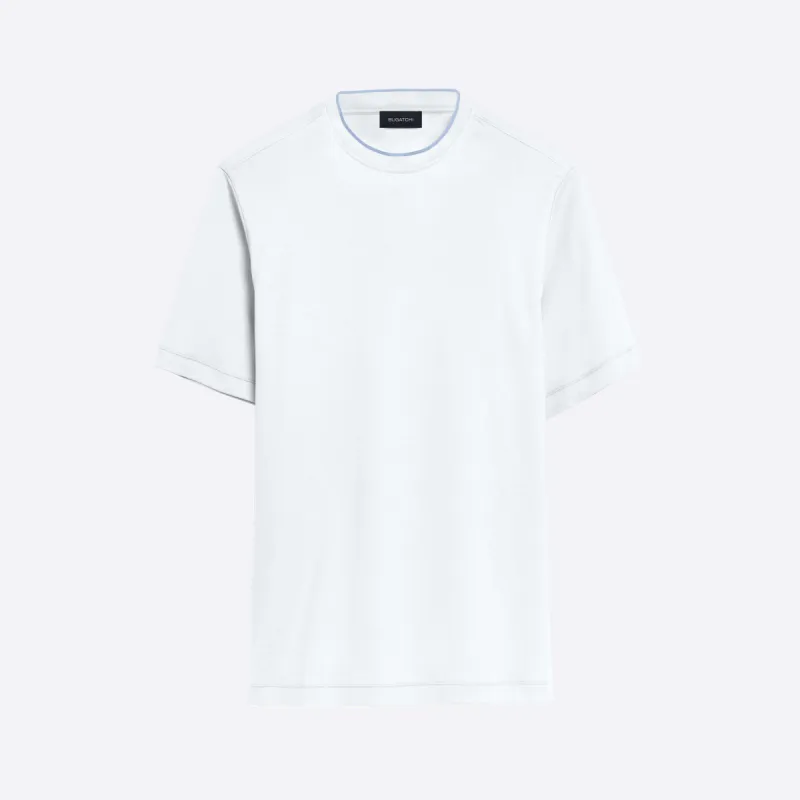 Short Sleeve Crew Neck T-Shirt sold by Bugatchi