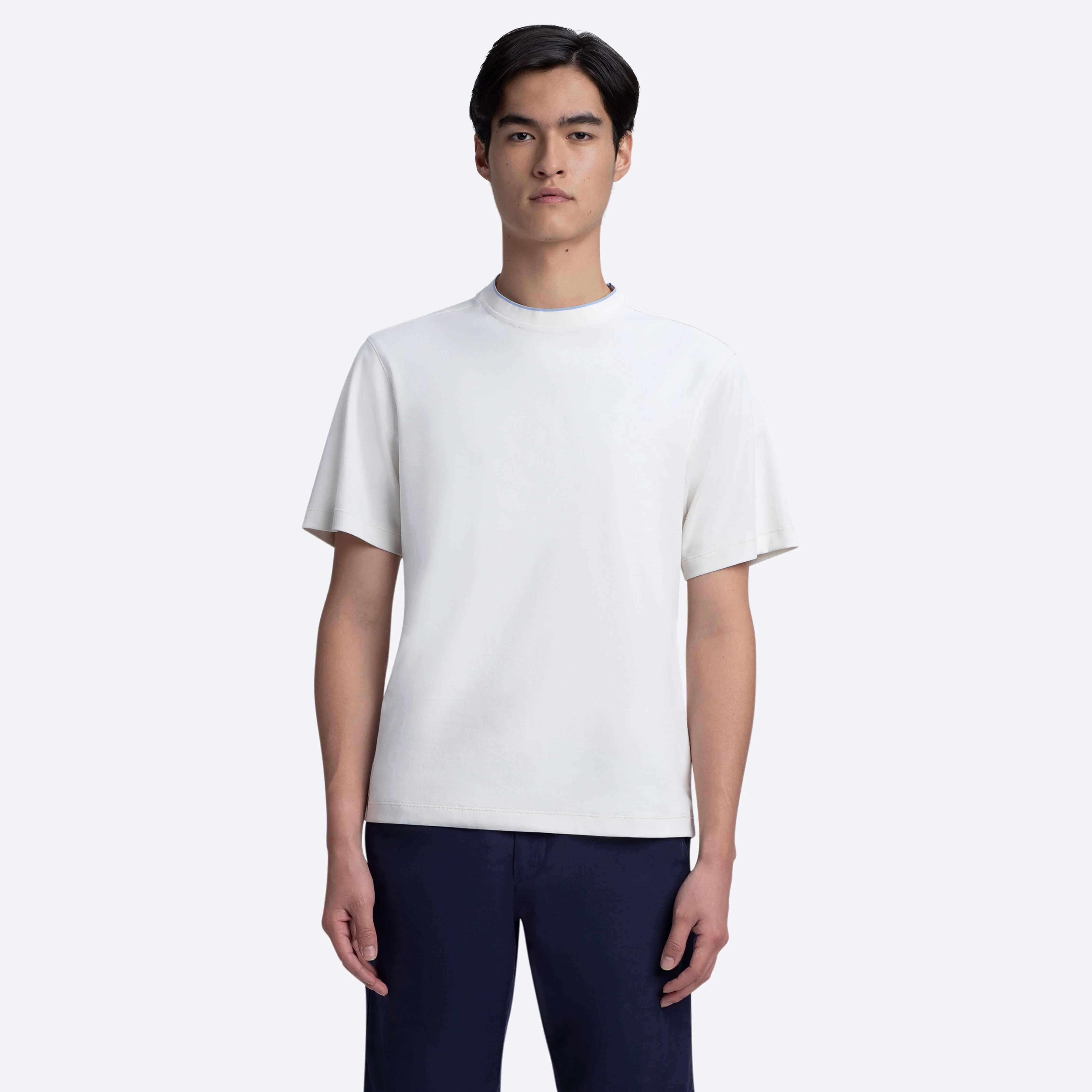 Short Sleeve Crew Neck T-Shirt sold by Bugatchi product image thumbnail 2