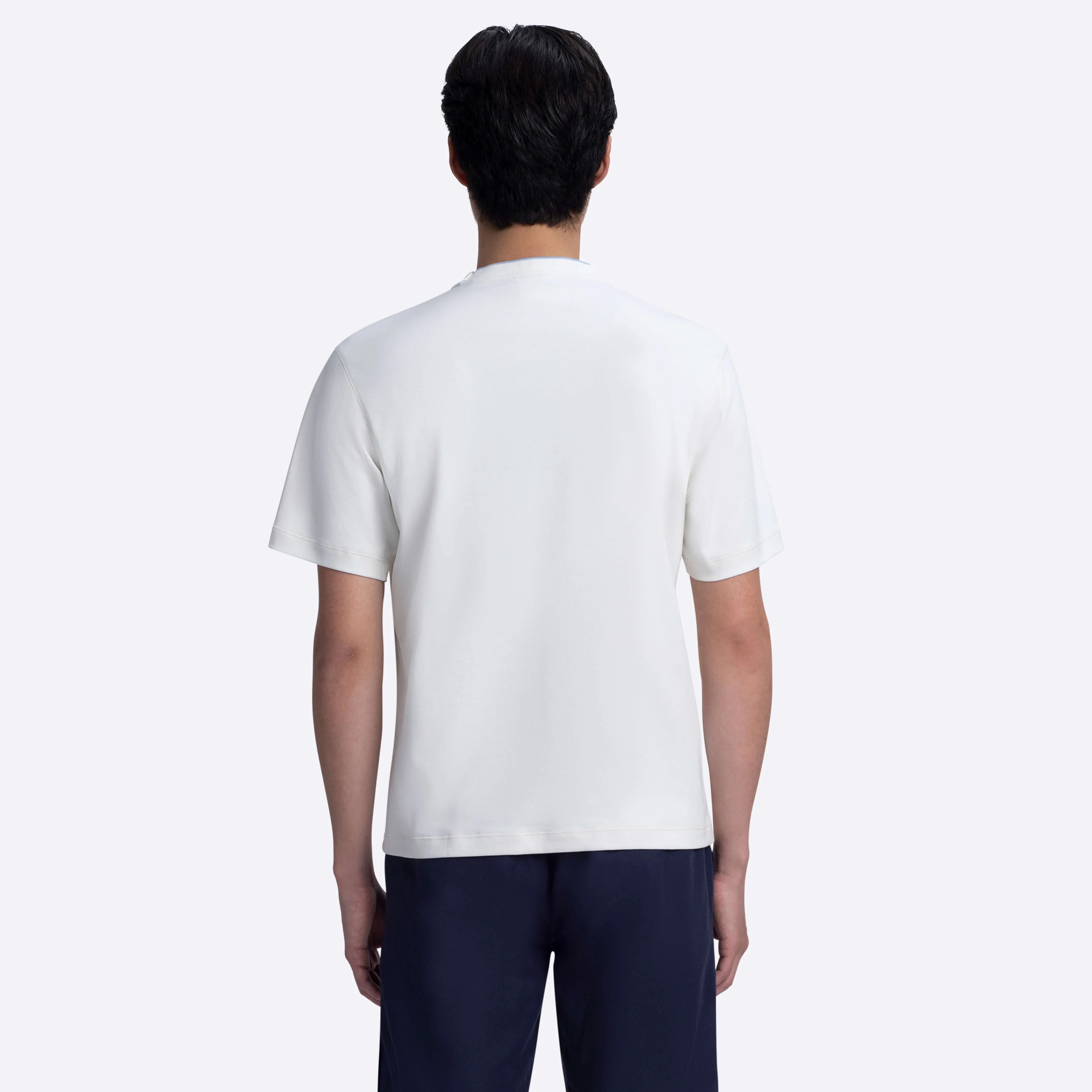 Short Sleeve Crew Neck T-Shirt sold by Bugatchi product image thumbnail 4