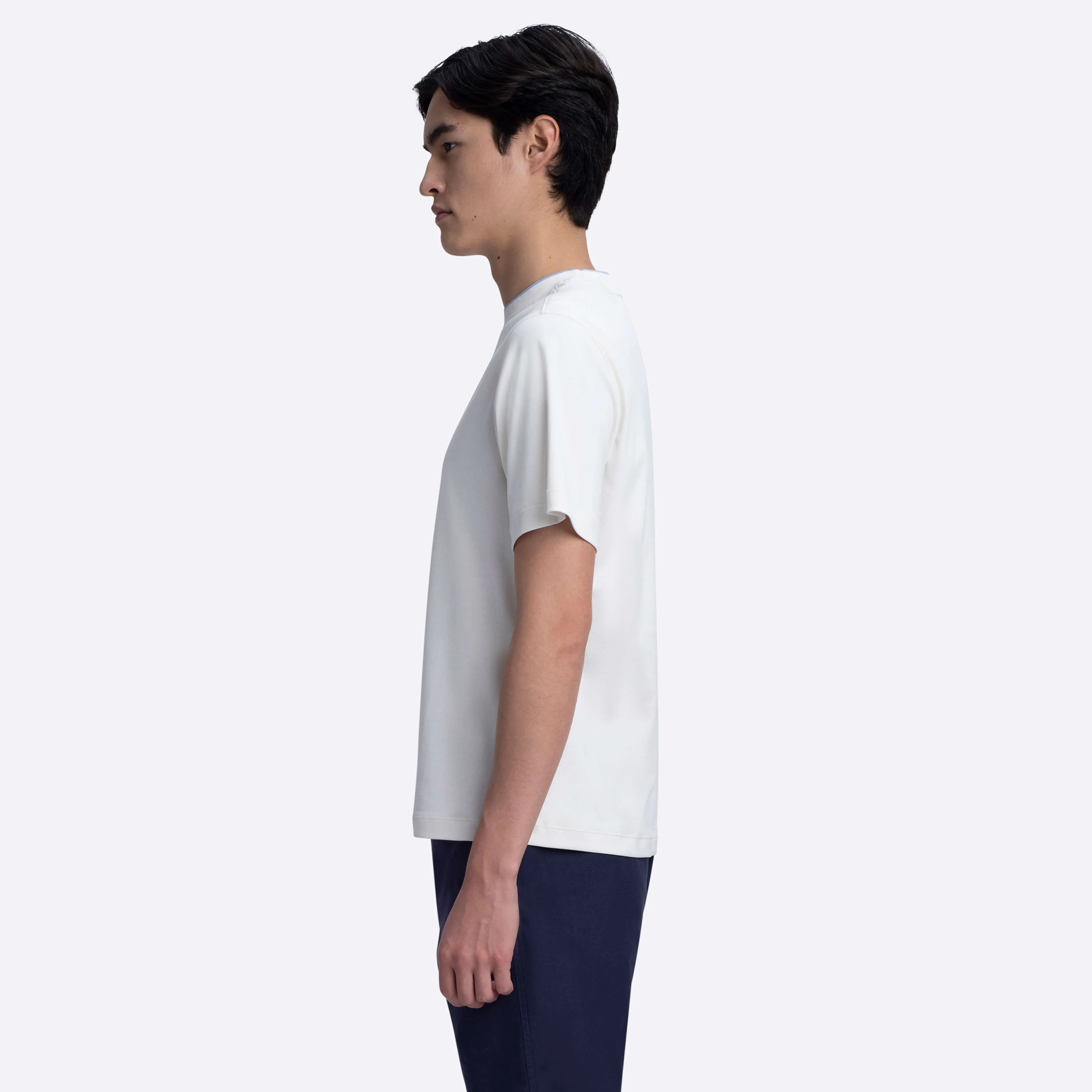 Short Sleeve Crew Neck T-Shirt sold by Bugatchi product image thumbnail 3