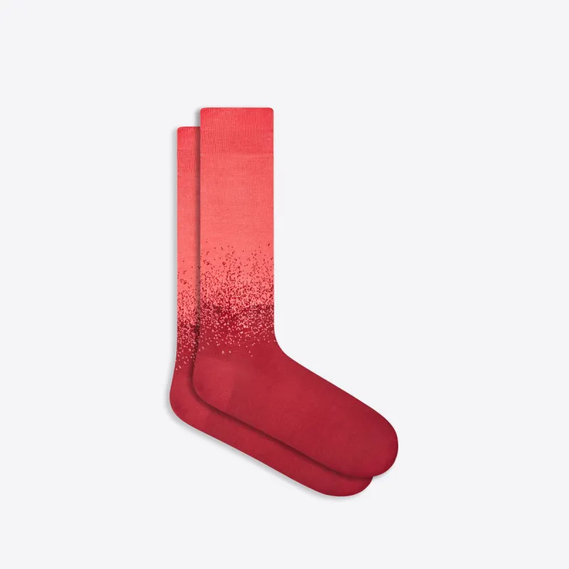 Abstract Mid-Calf Socks sold by Bugatchi