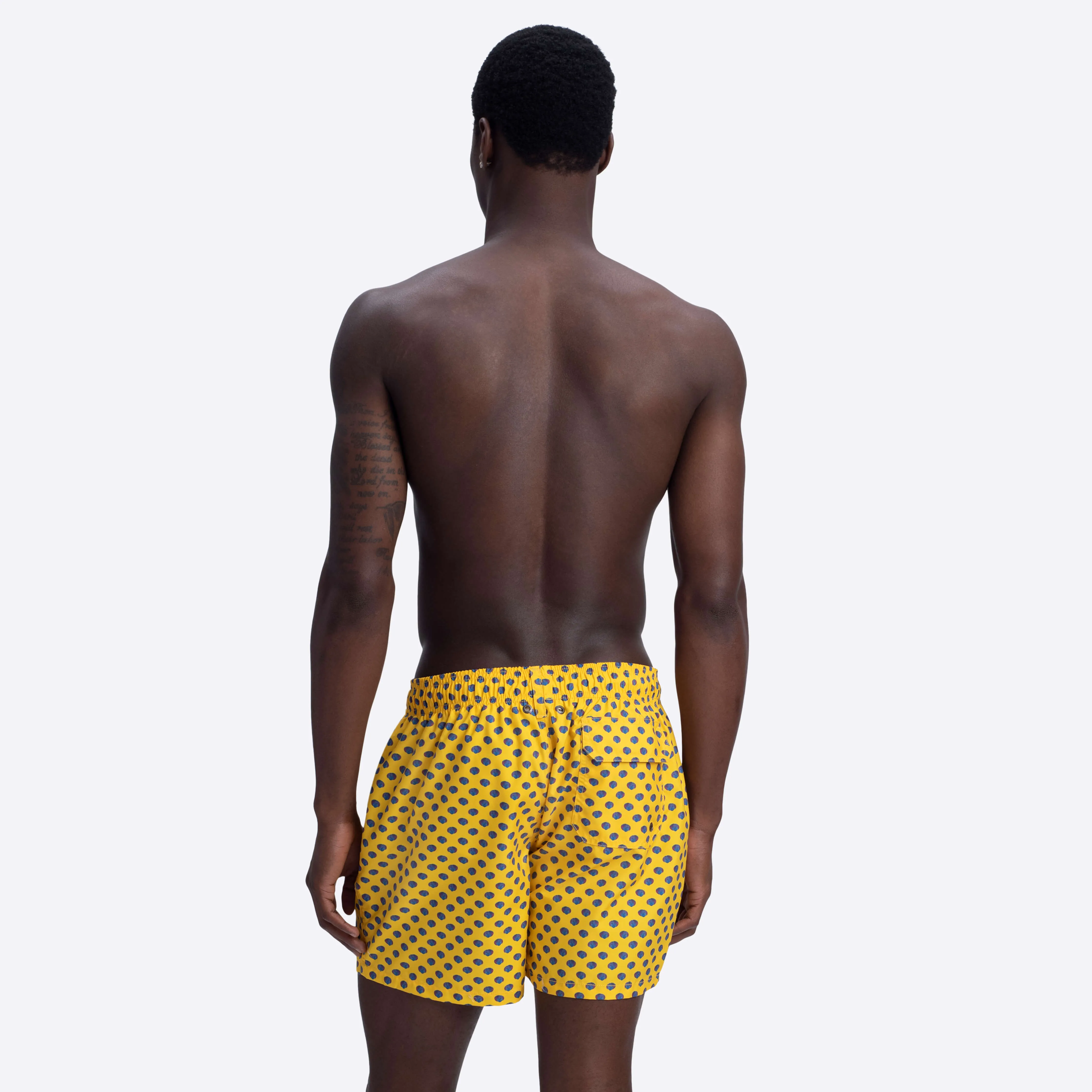 ARCHER Seashell Print Swim Trunks sold by Bugatchi product image thumbnail 4