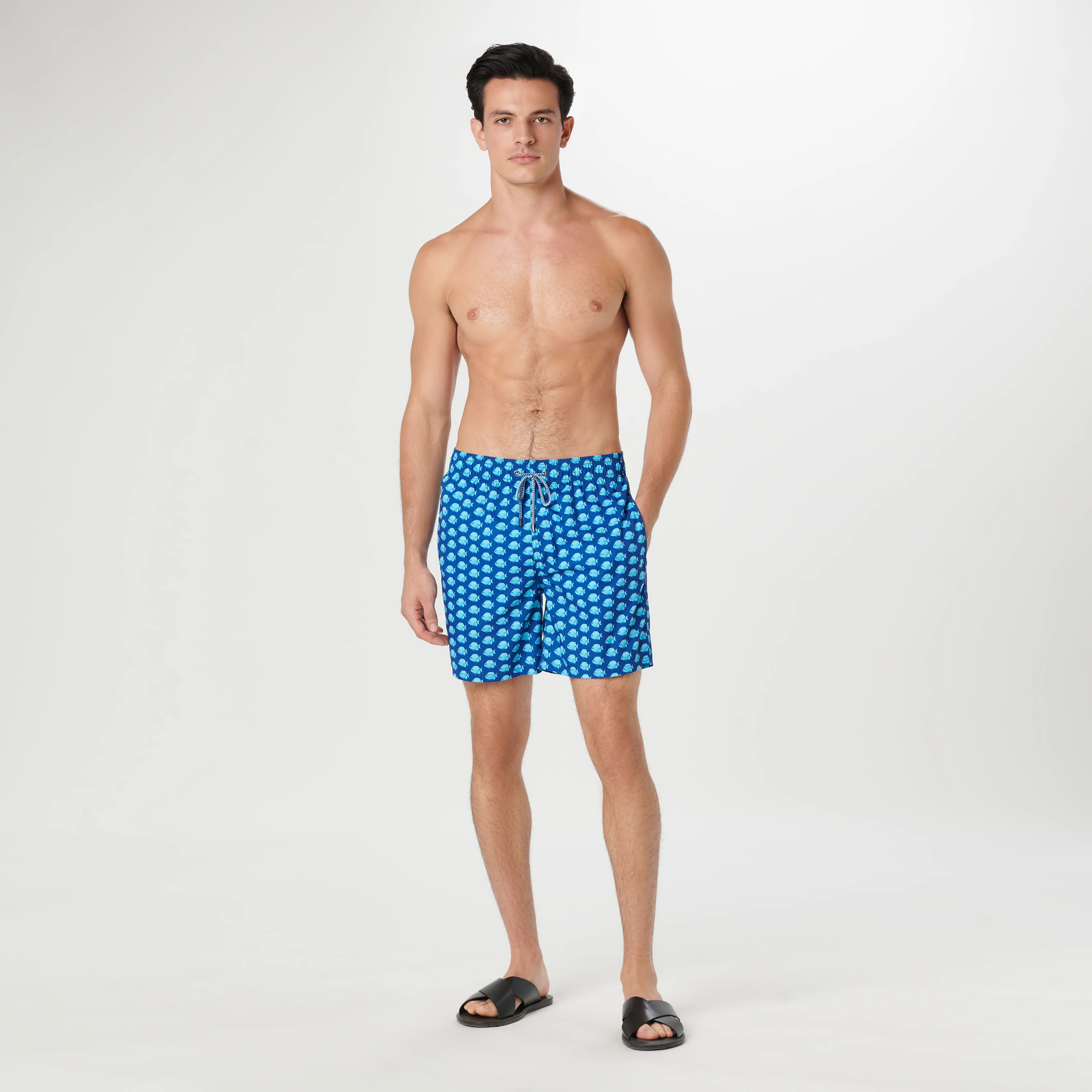 Adrian Fish Swim Trunks sold by Bugatchi product image thumbnail 5