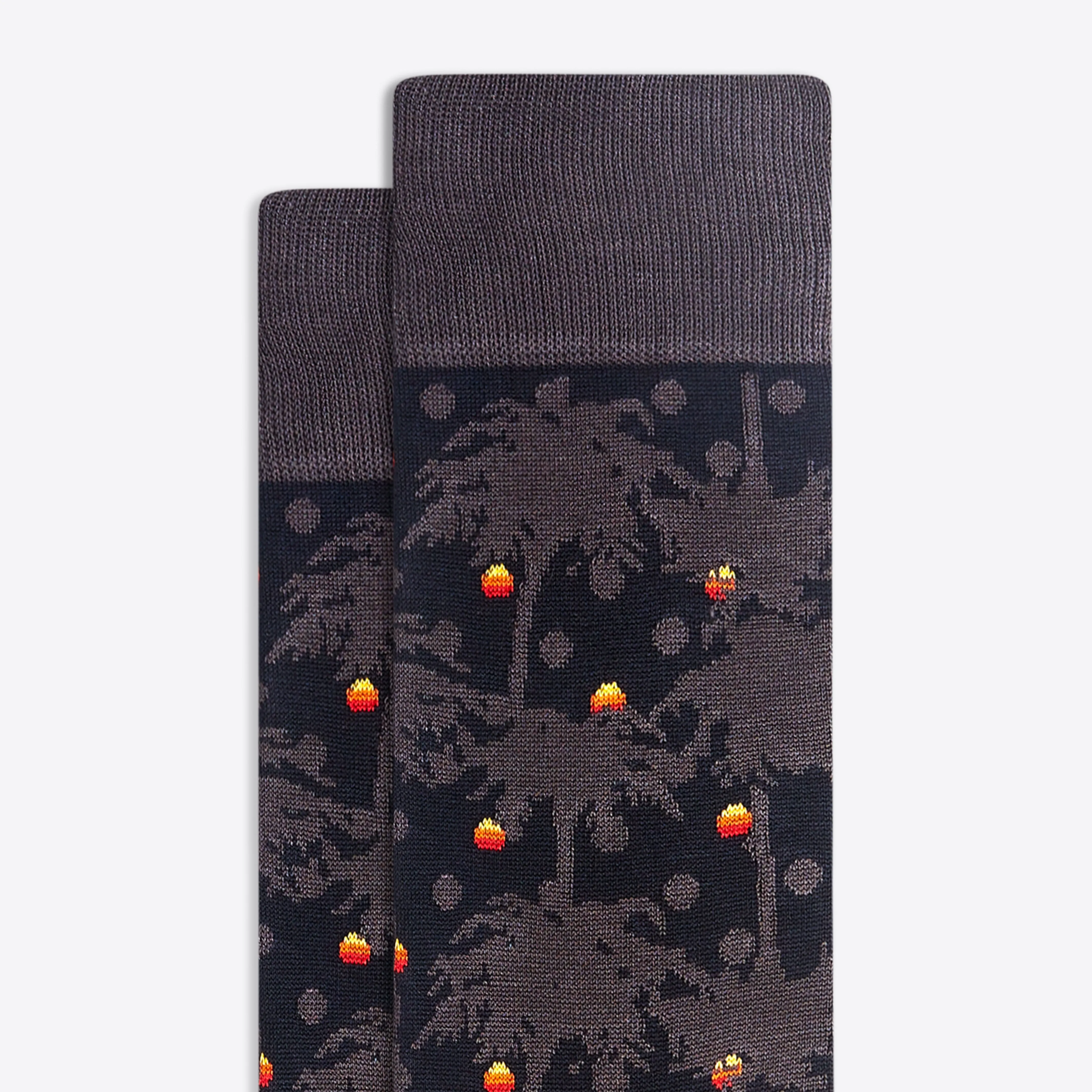Tropical Sunset Mid-Calf Socks sold by Bugatchi product image thumbnail 2
