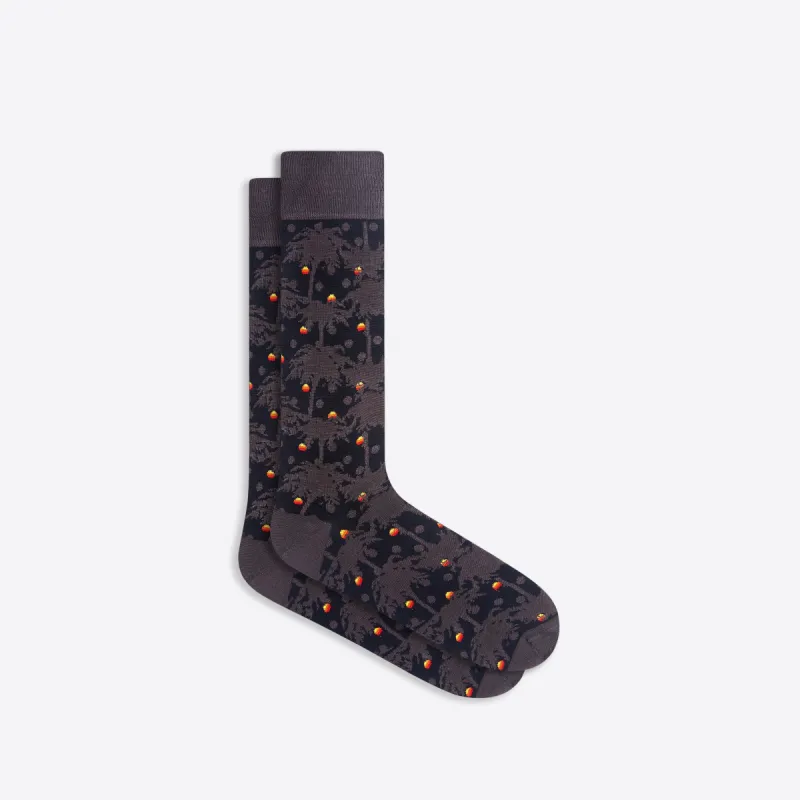 Tropical Sunset Mid-Calf Socks sold by Bugatchi