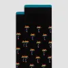 Palm Trees Mid-Calf Socks sold by Bugatchi