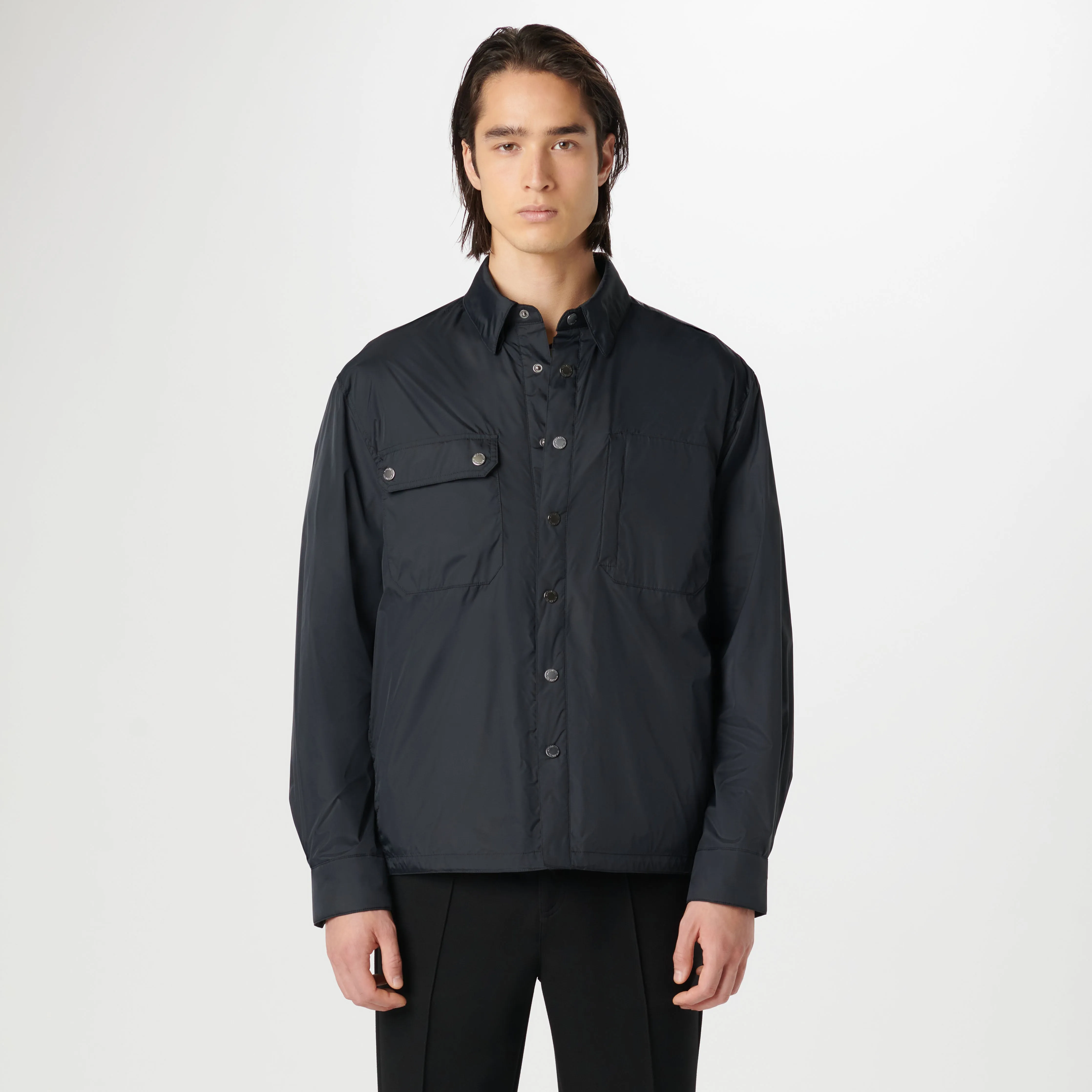 Nylon Shirt Jacket sold by Bugatchi product image thumbnail 2