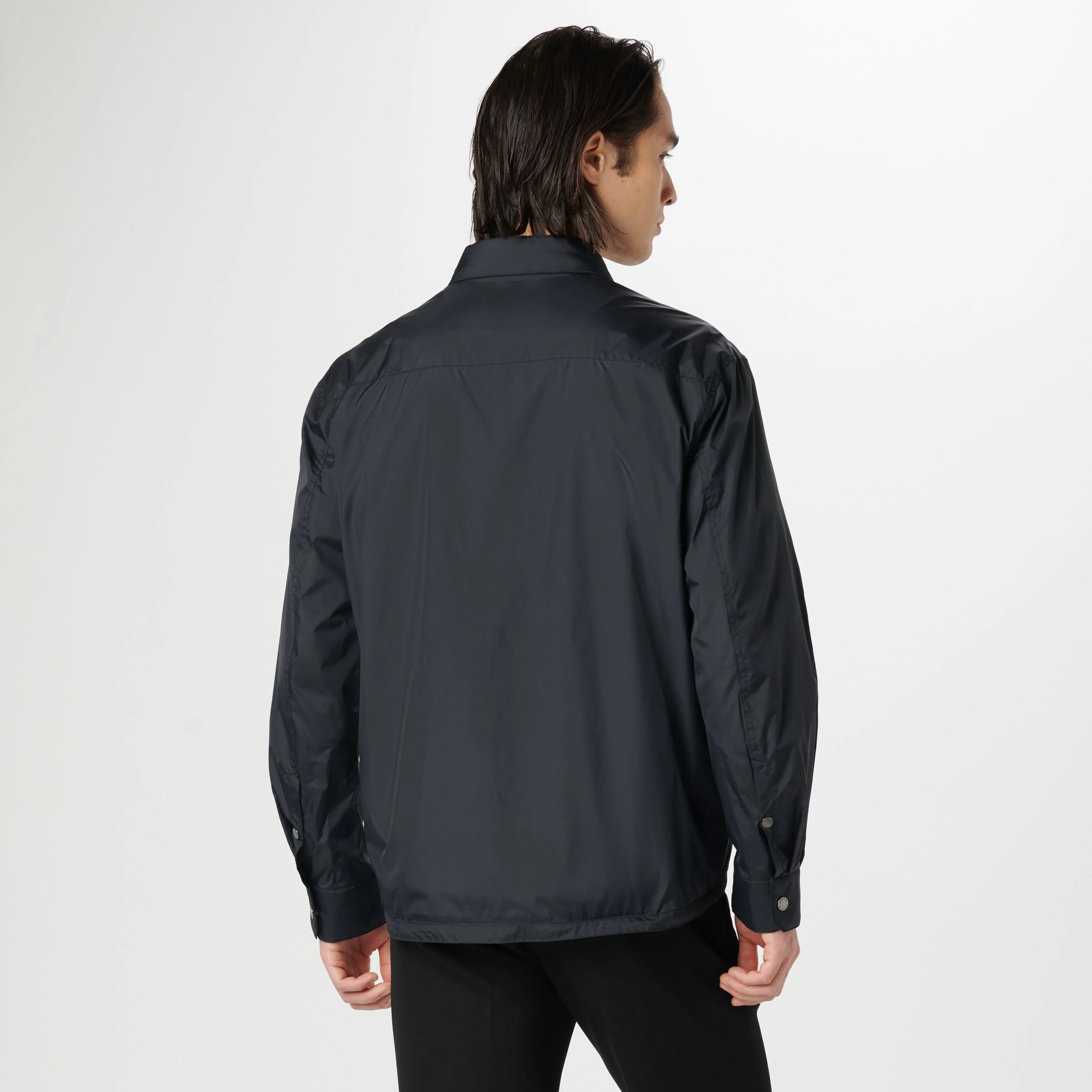 Nylon Shirt Jacket sold by Bugatchi product image thumbnail 4