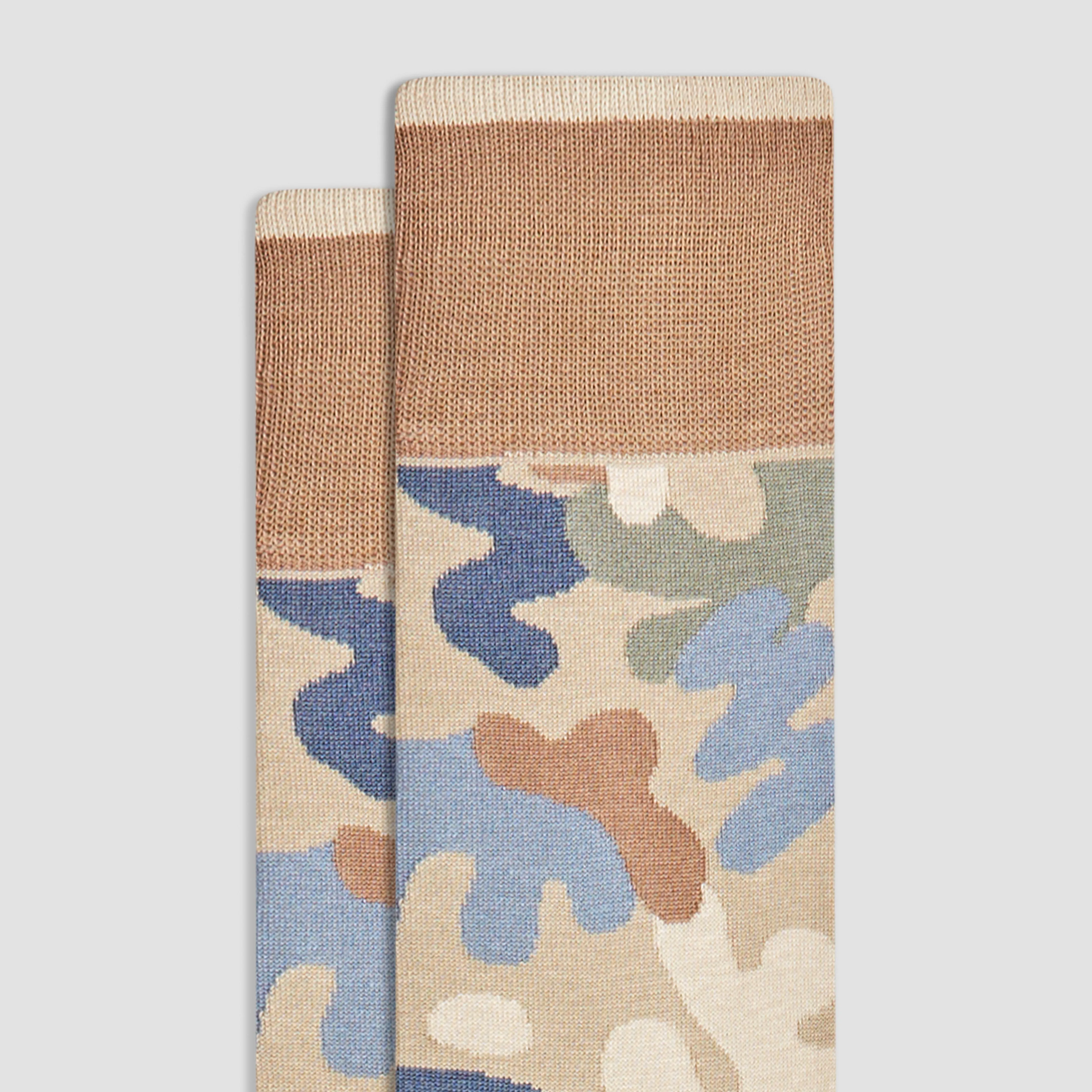 Abstract Mid-Calf Socks sold by Bugatchi product image thumbnail 2