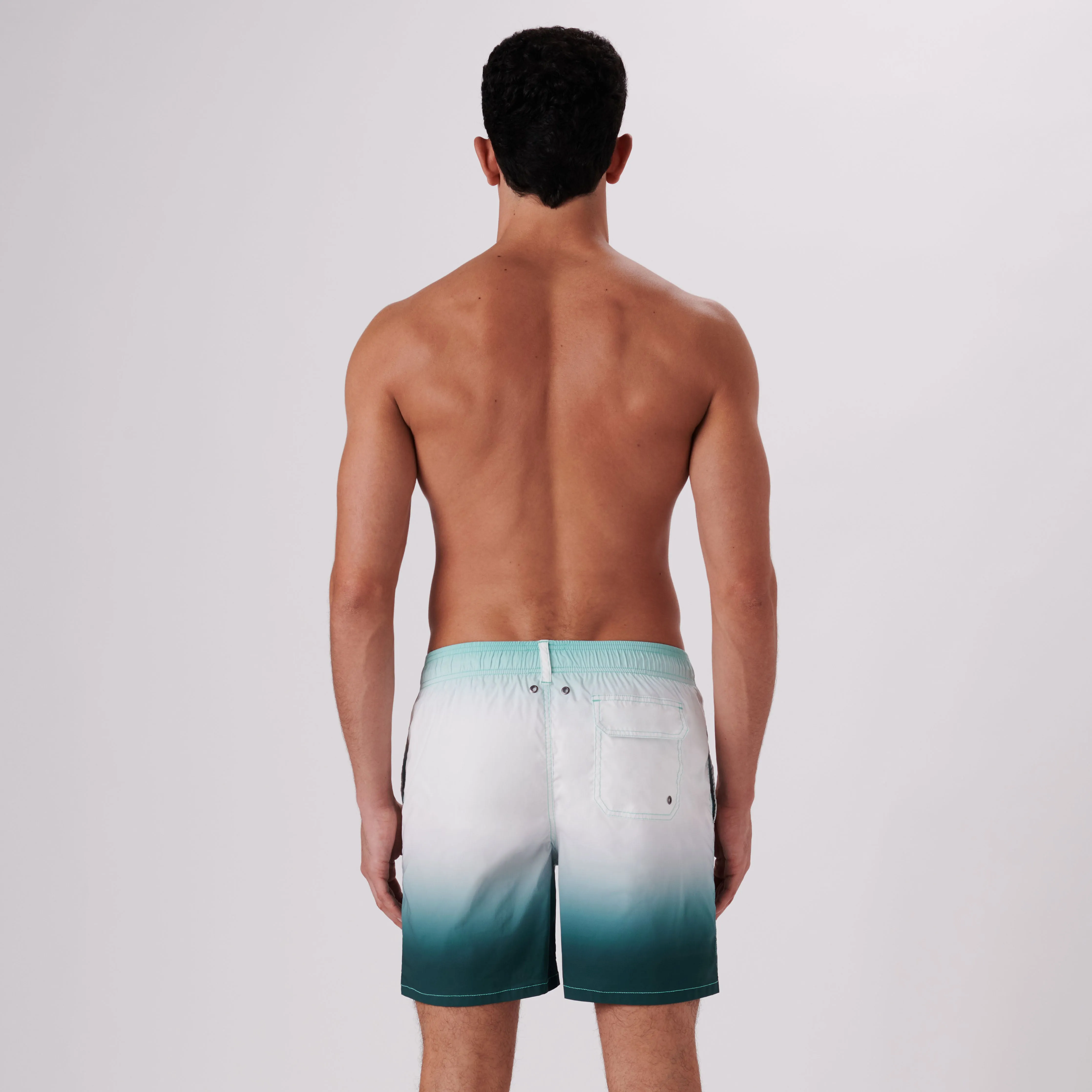 Cosmo Solid Gradient Swim Trunks sold by Bugatchi product image thumbnail 5