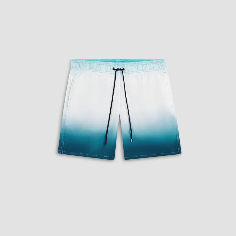 Cosmo Solid Gradient Swim Trunks made by Bugatchi