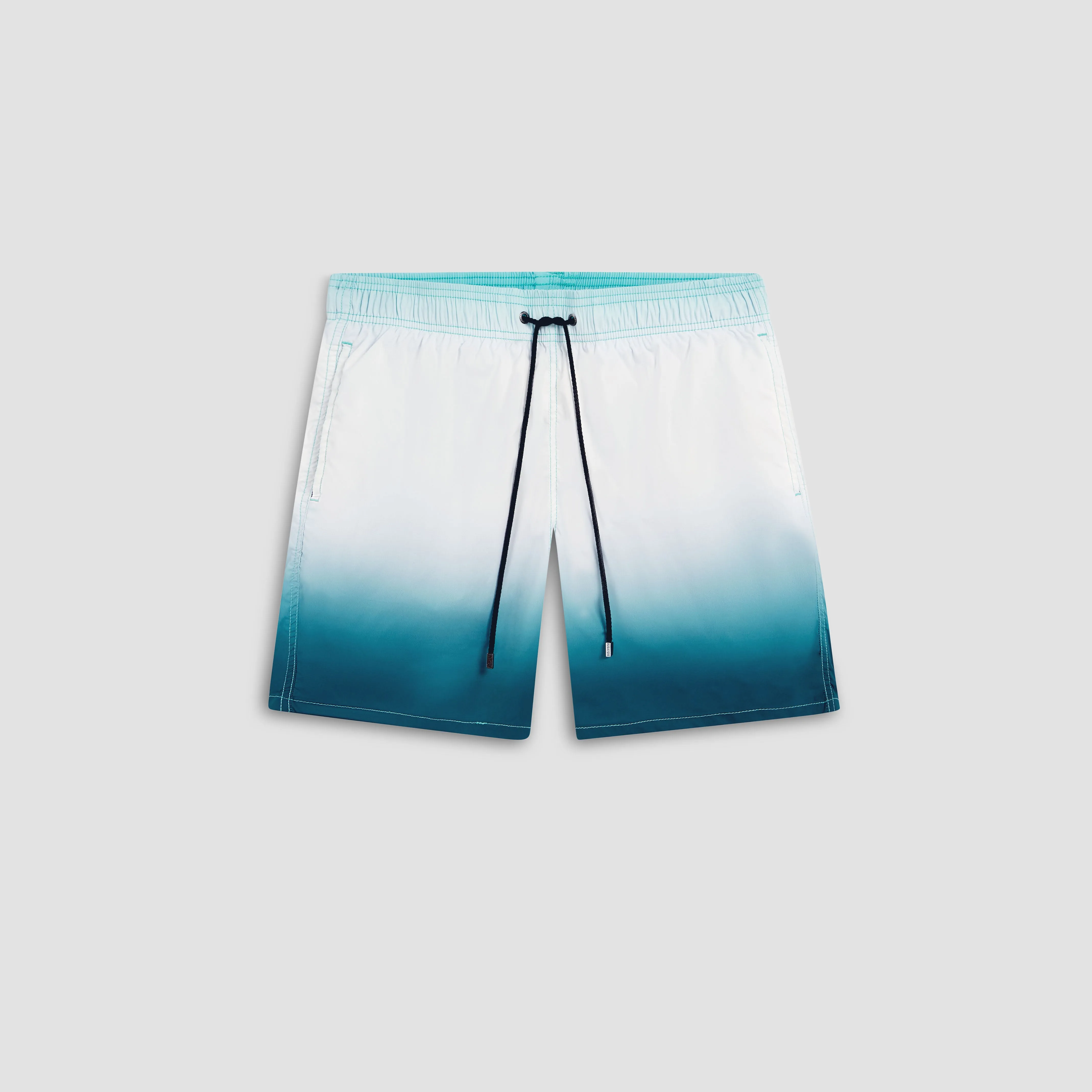 Cosmo Solid Gradient Swim Trunks sold by Bugatchi