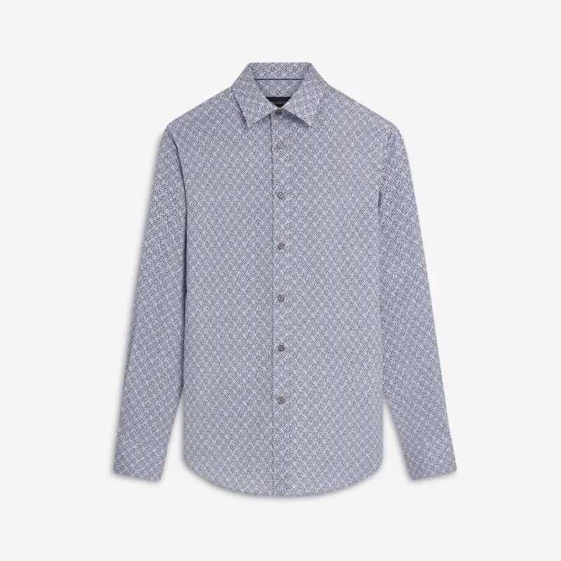 JULIAN Abstract Print Shirt sold by Bugatchi