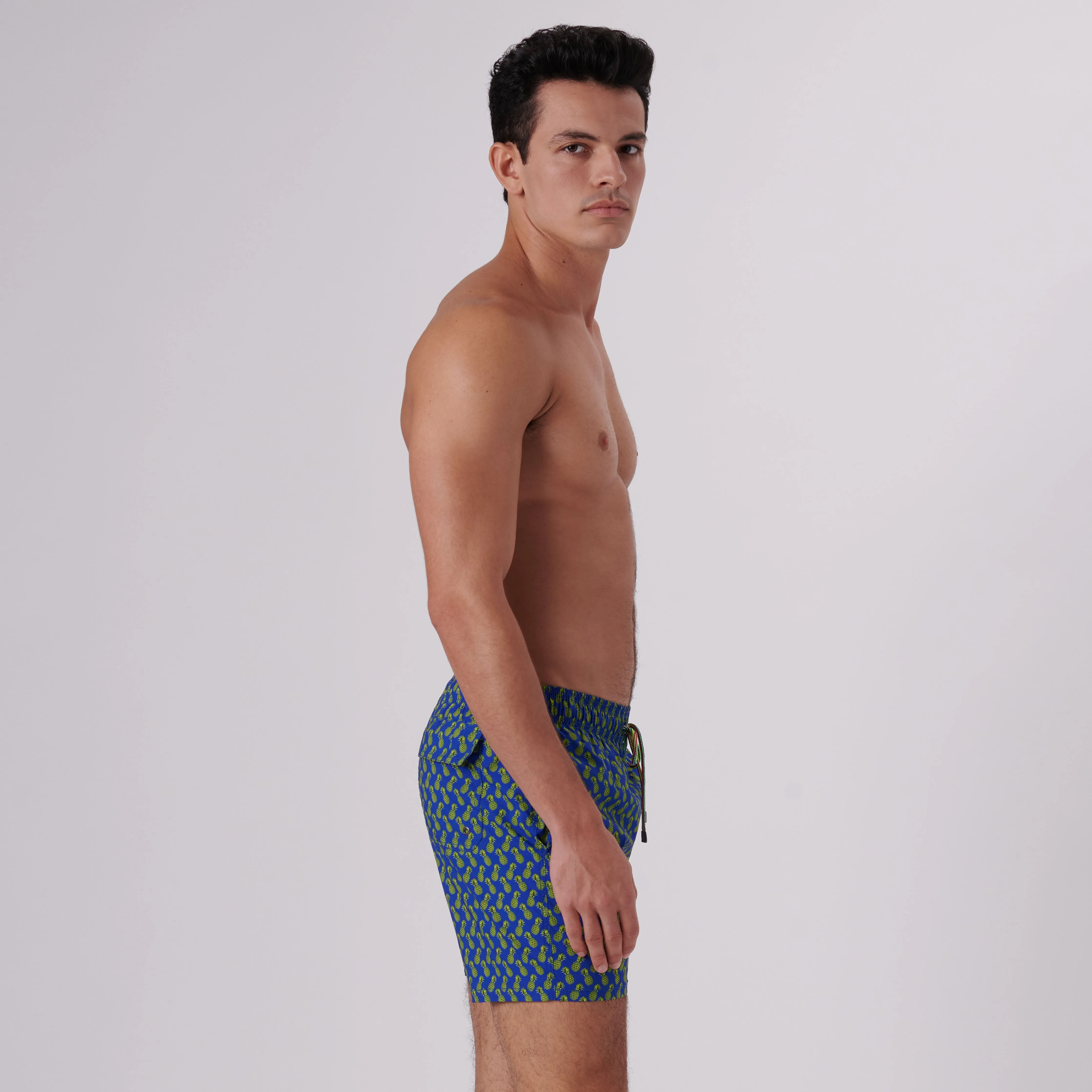 Archer Pineapples Swim Trunks sold by Bugatchi product image thumbnail 4