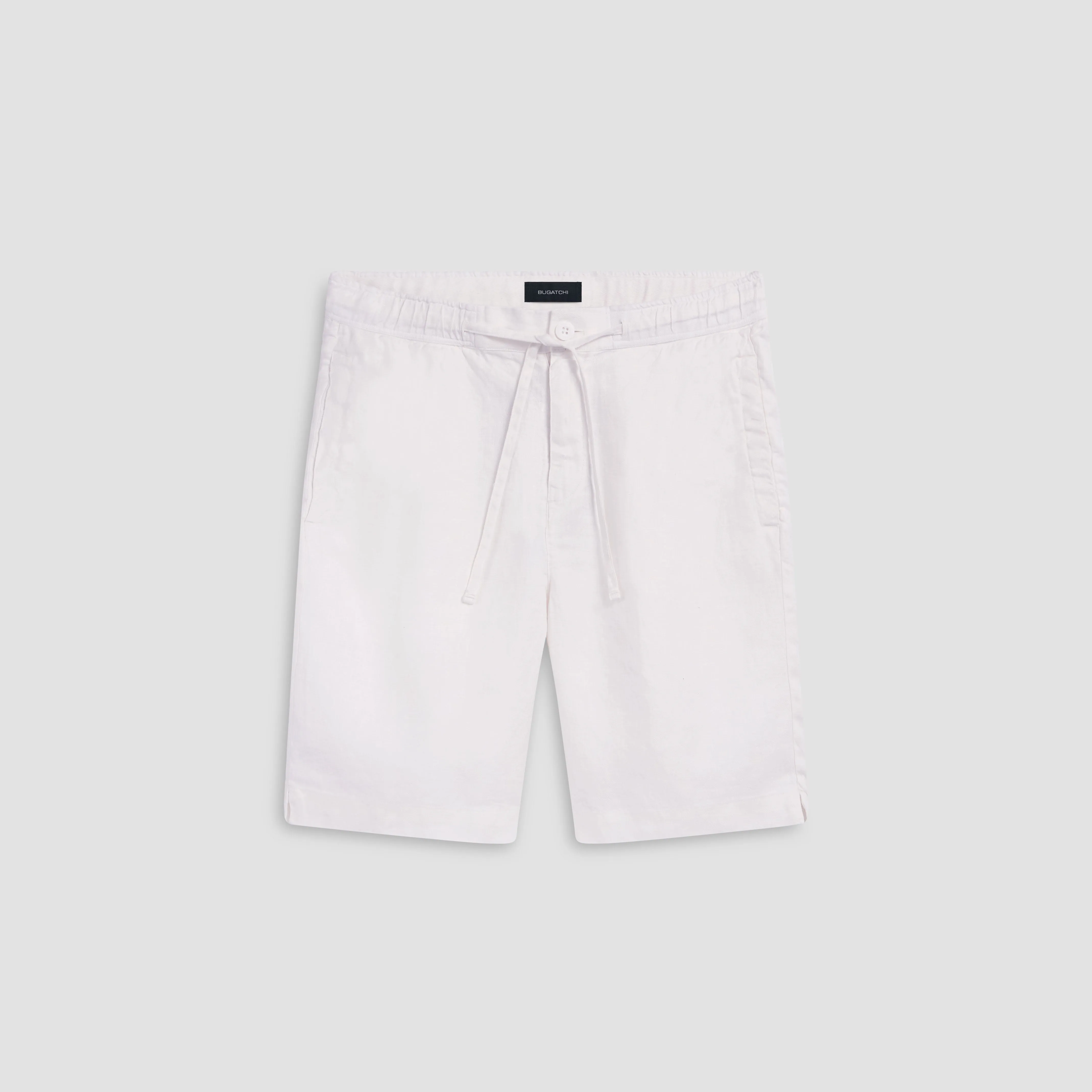 Linen Bermuda Shorts sold by Bugatchi