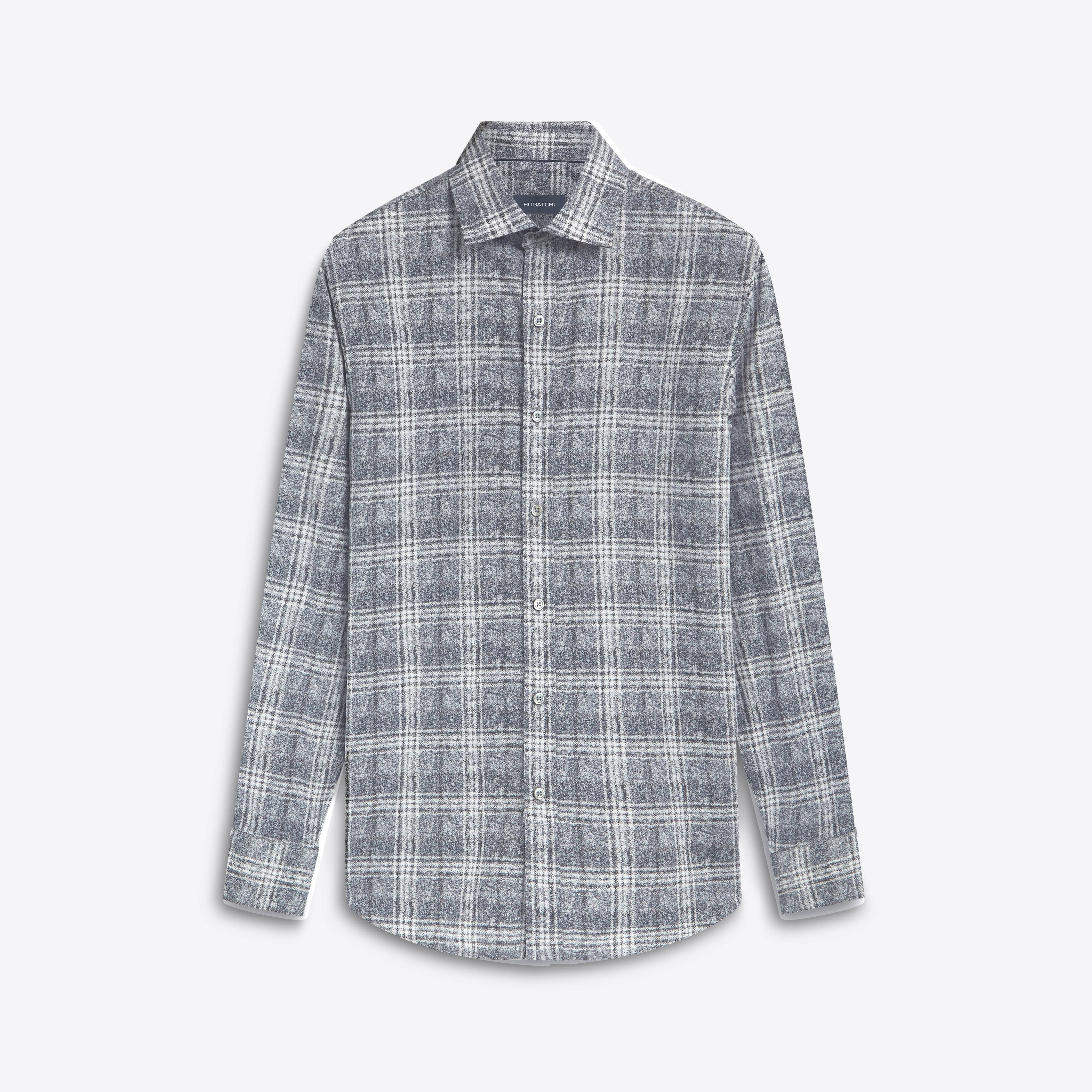 AXEL Plaid Check Shirt sold by Bugatchi