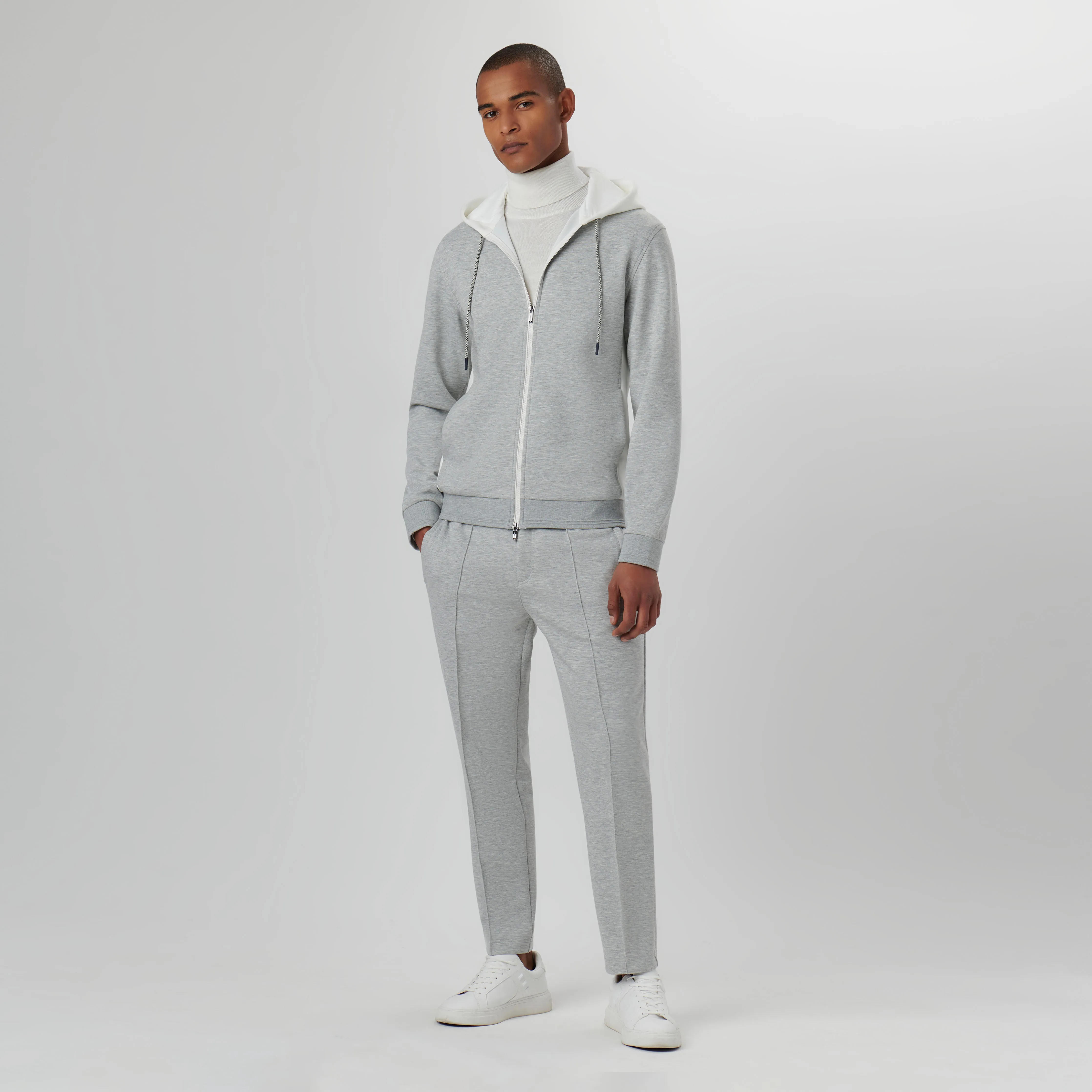 Soft Touch Hoodie Jacket sold by Bugatchi product image thumbnail 5