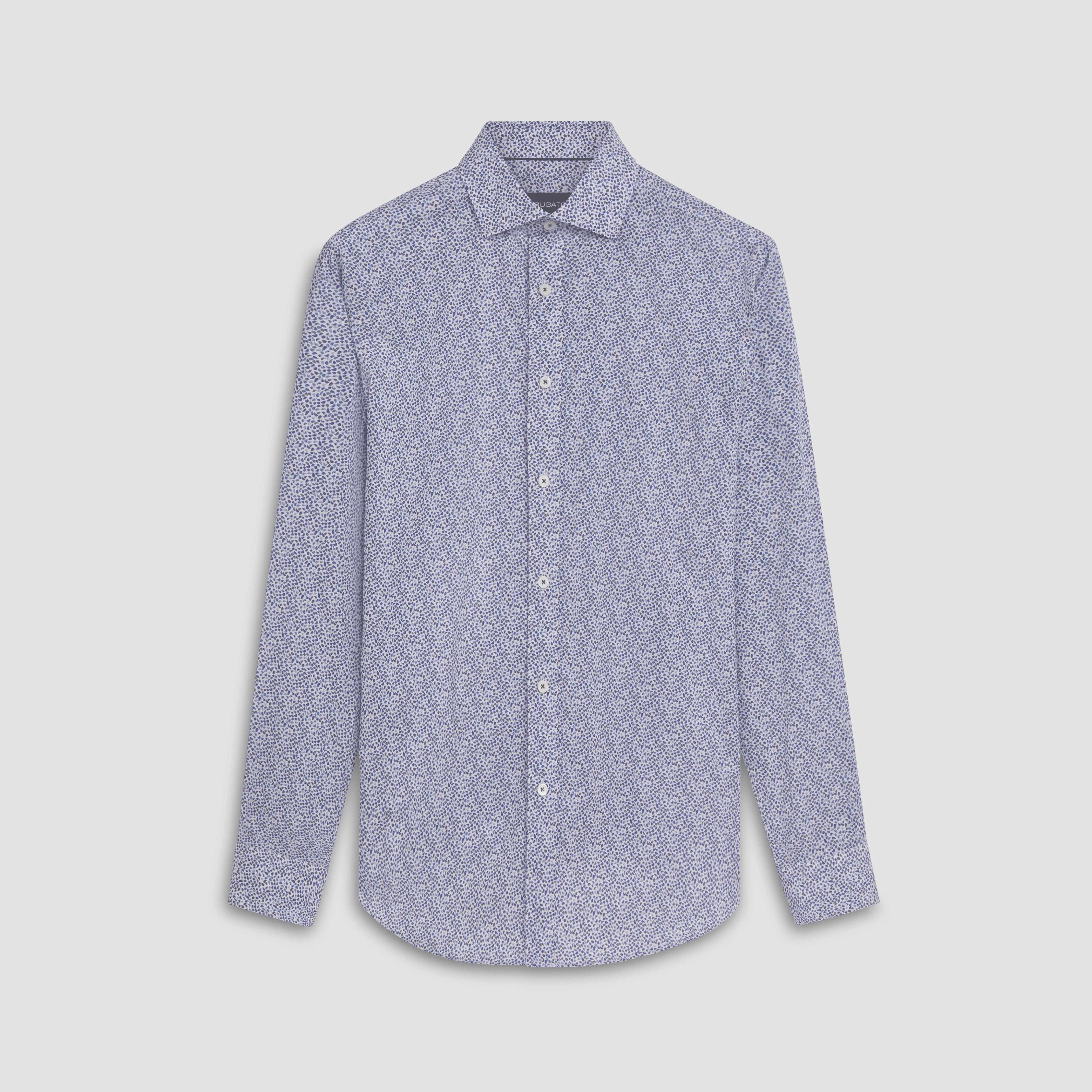 Axel Mosaic Print Shirt sold by Bugatchi