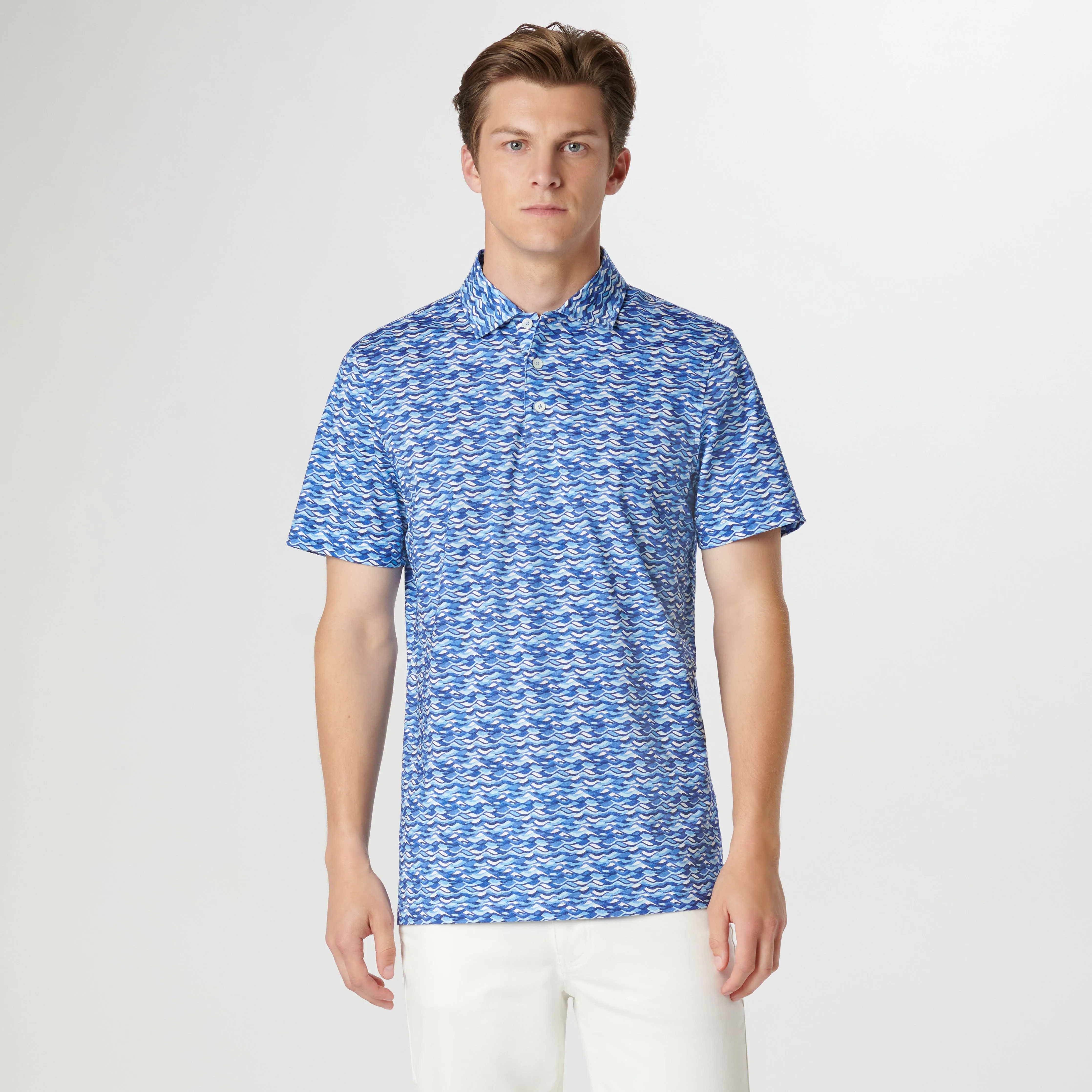 Victor Oceanic OoohCotton Polo sold by Bugatchi product image thumbnail 2