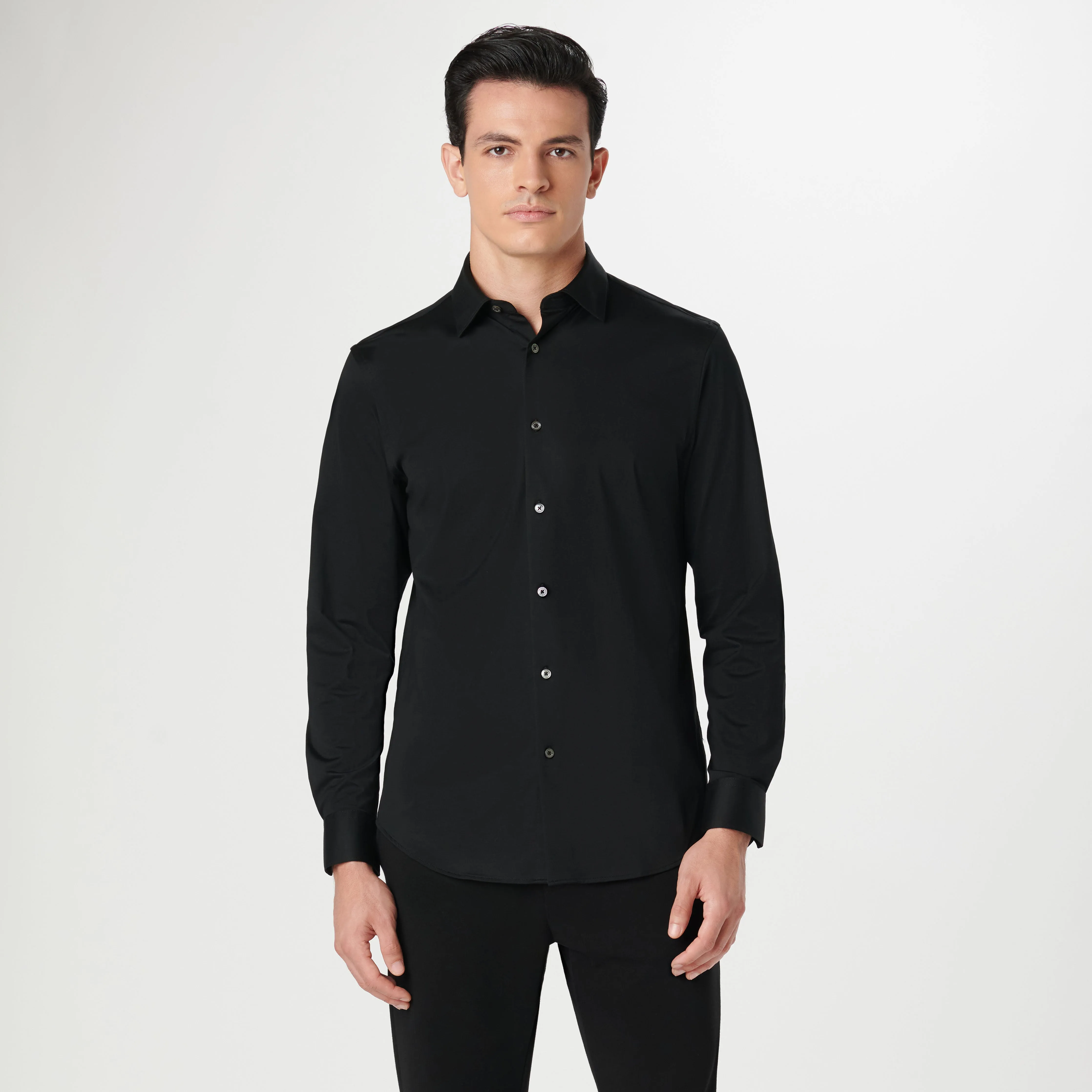 James Solid OoohCotton Shirt sold by Bugatchi product image thumbnail 2