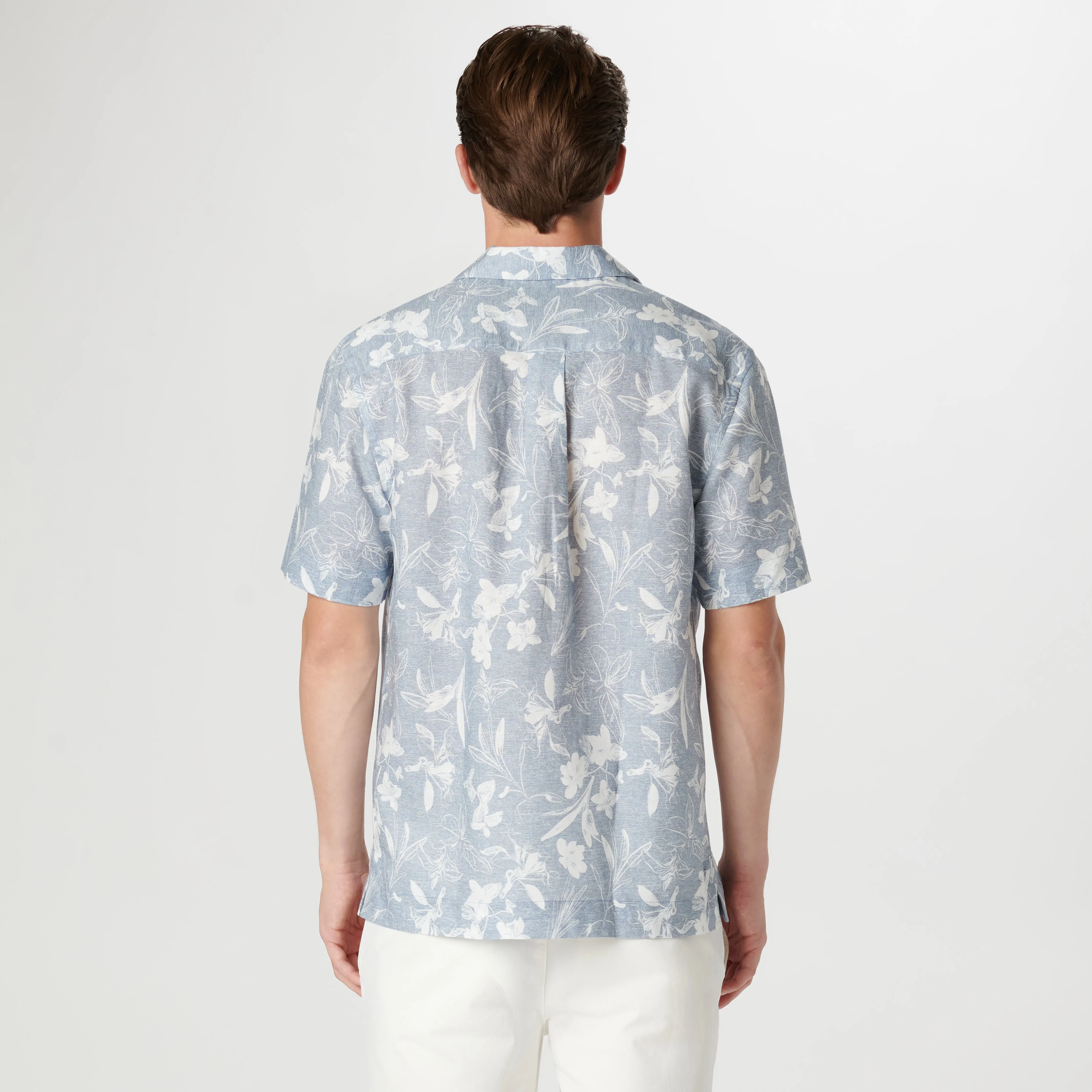Jackson Floral Short Sleeve Shirt sold by Bugatchi product image thumbnail 4