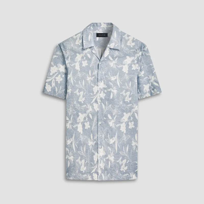 Jackson Floral Short Sleeve Shirt sold by Bugatchi