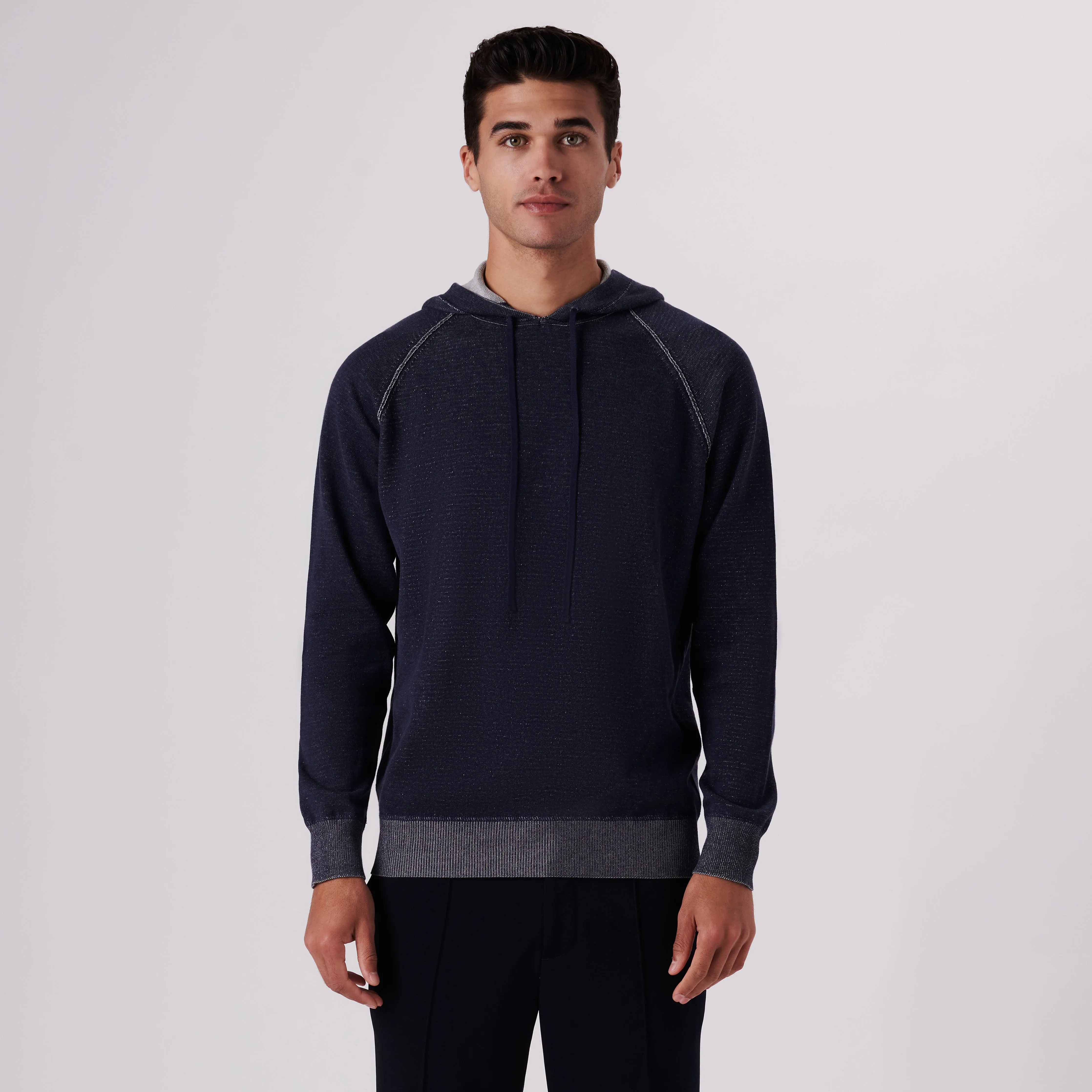 Solid Hoodie Sweater sold by Bugatchi product image thumbnail 2