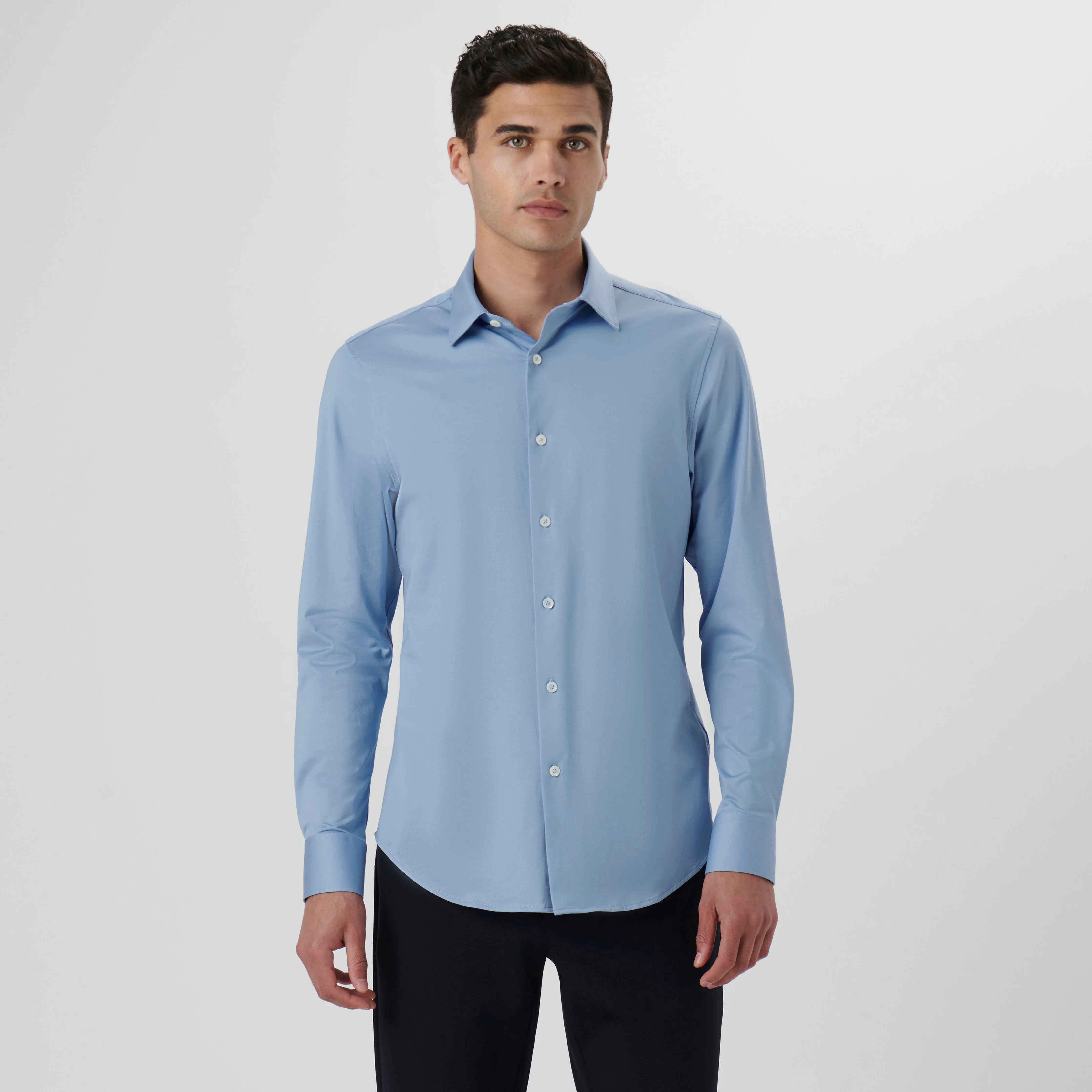 James Solid OoohCotton Shirt sold by Bugatchi product image thumbnail 2