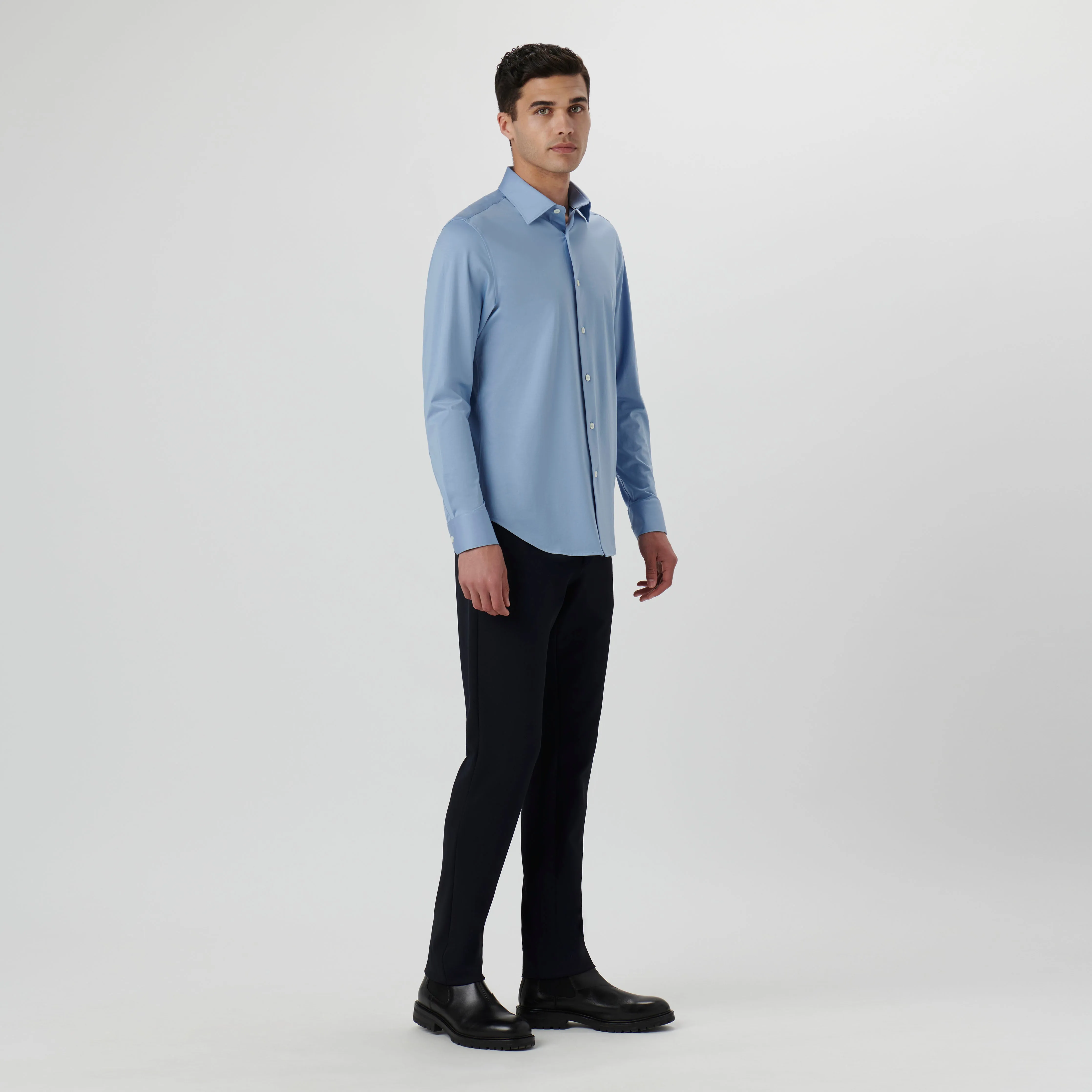 James Solid OoohCotton Shirt sold by Bugatchi product image thumbnail 5