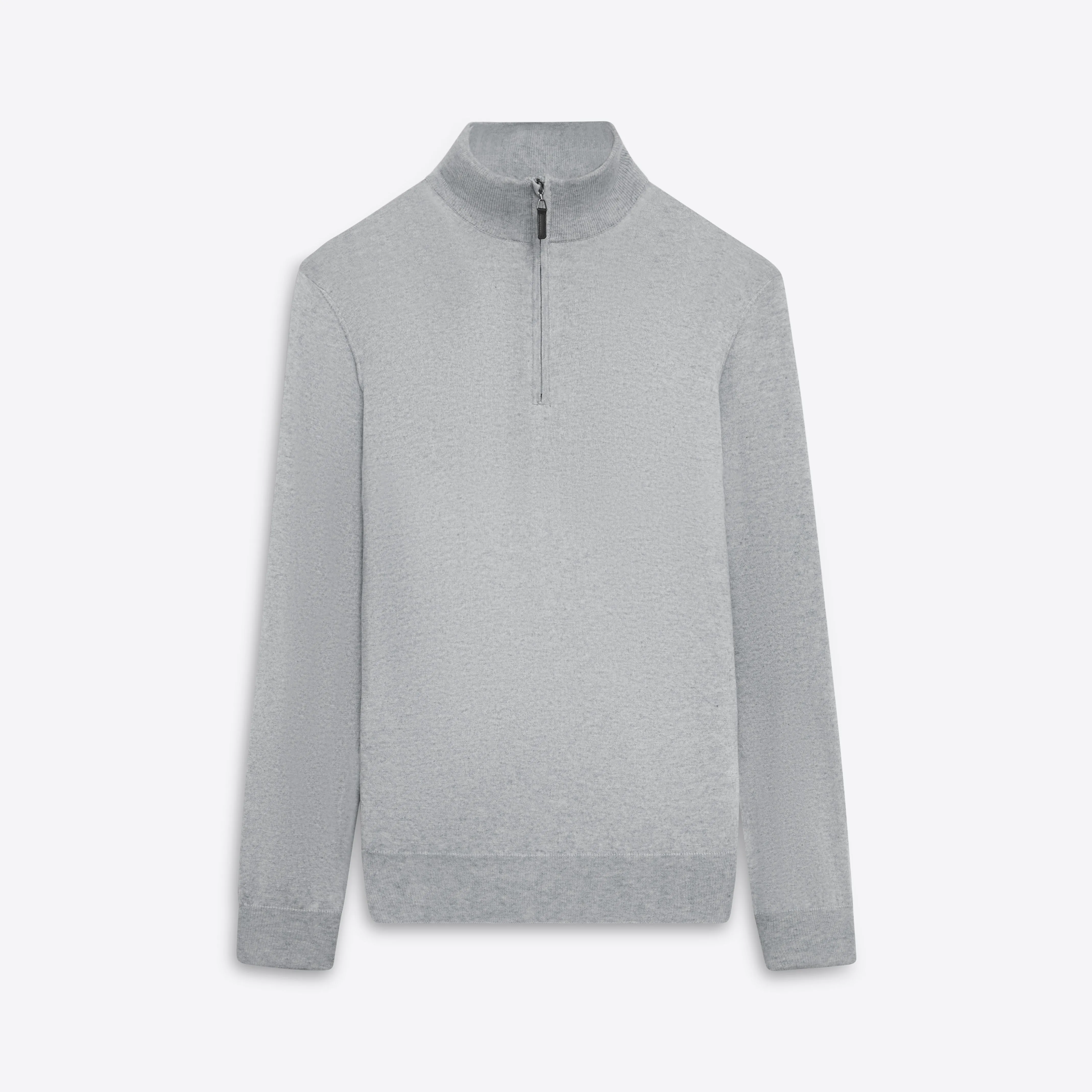 Melange Quarter Zip Pullover Sweater sold by Bugatchi