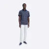 Striped Polo sold by Bugatchi