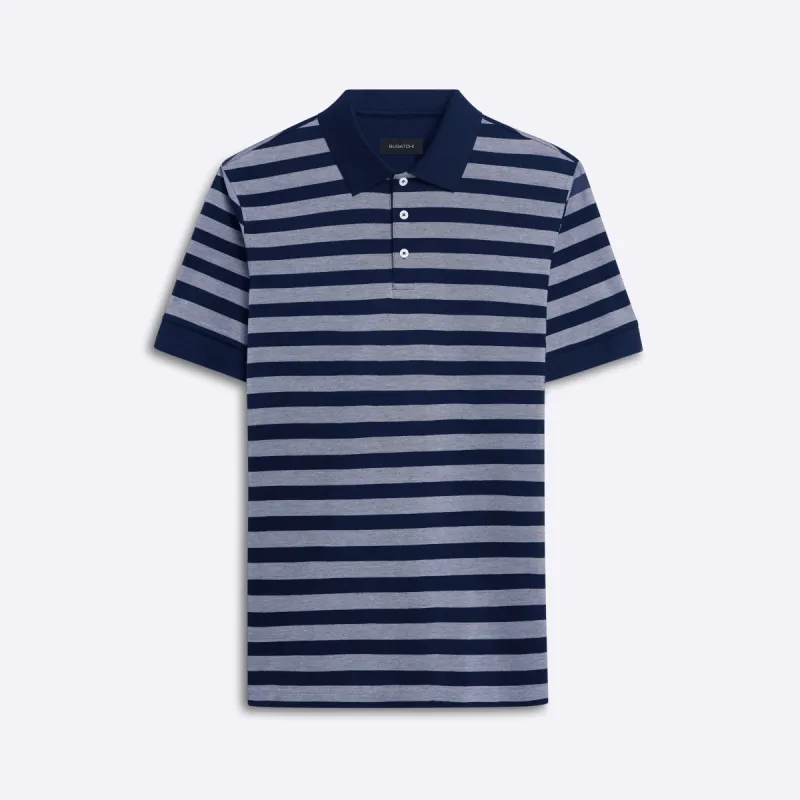 Striped Polo sold by Bugatchi