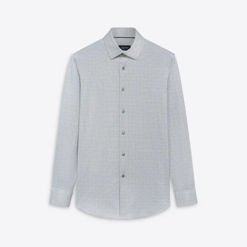 JAMES Geometric Print OoohCotton Shirt sold by Bugatchi