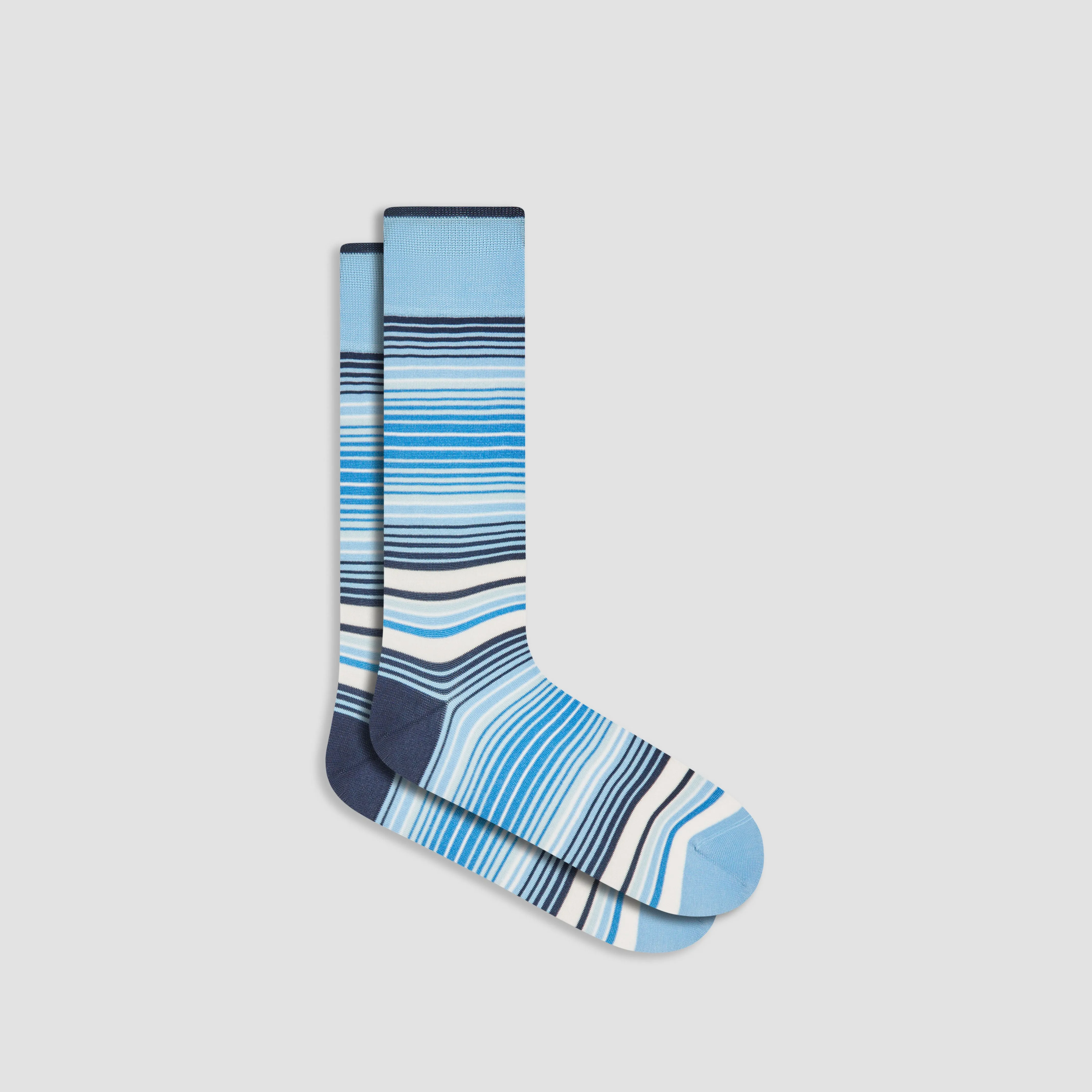 Striped Mid-Calf Socks sold by Bugatchi