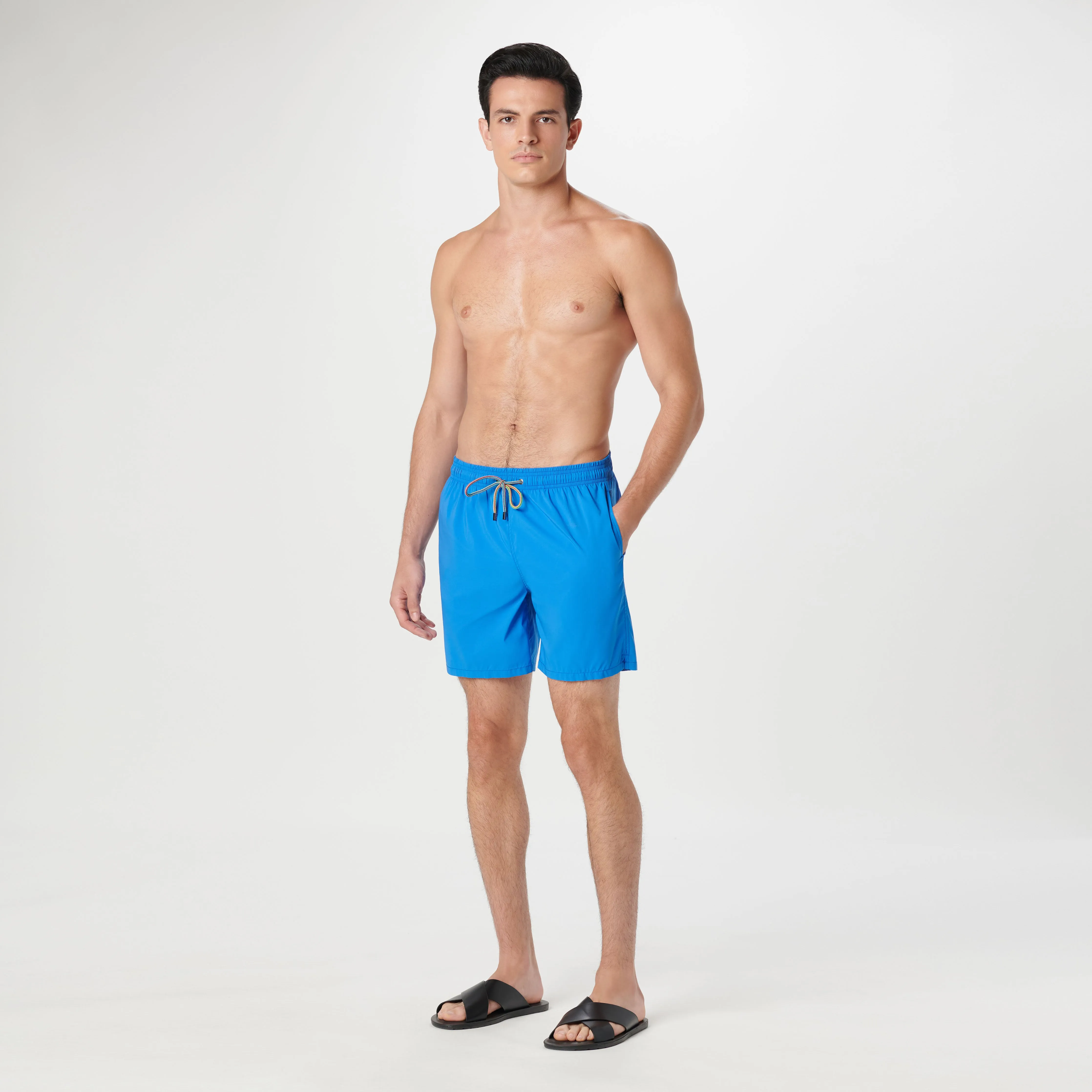 Cosmo Solid Swim Trunks sold by Bugatchi product image thumbnail 5