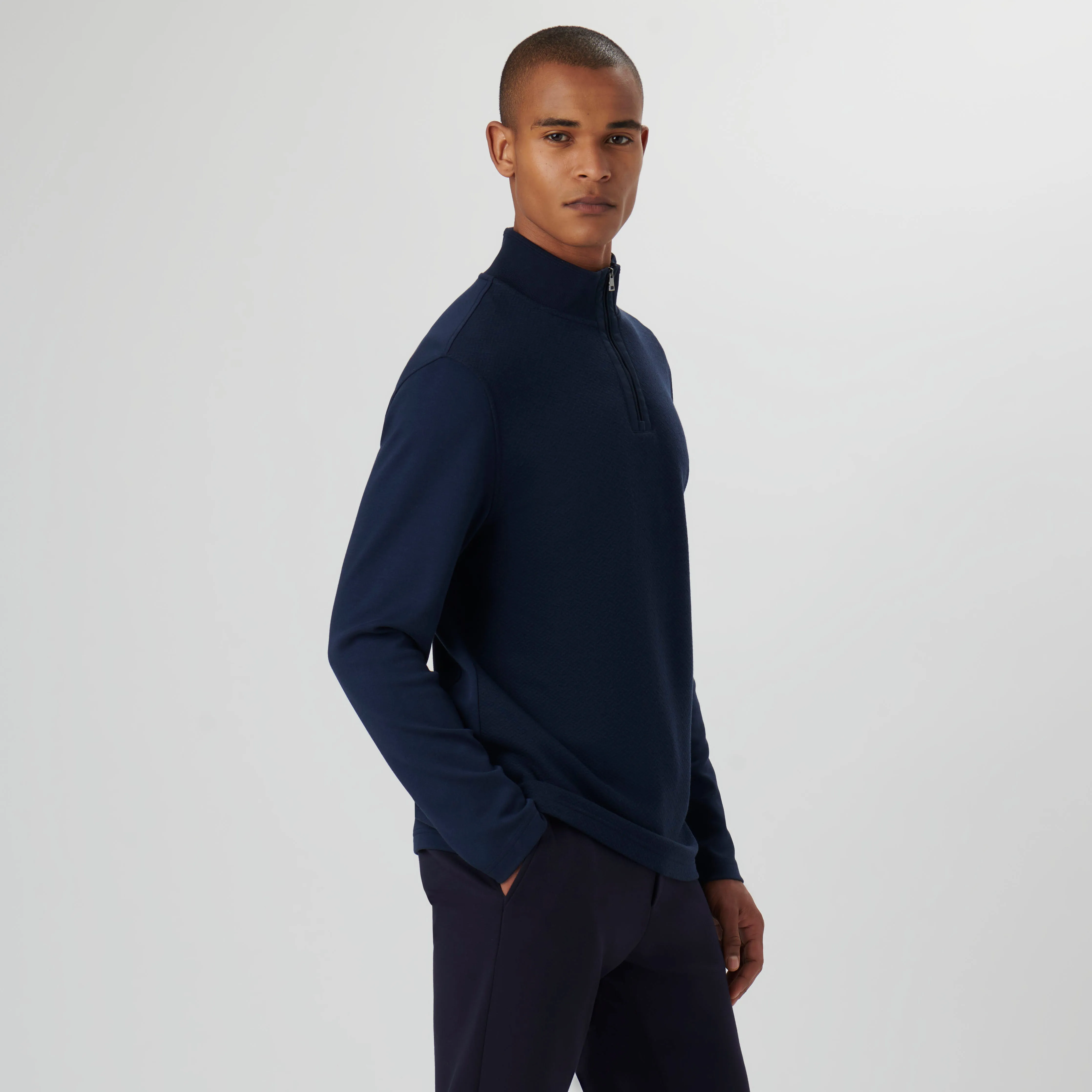 Quarter Zip Pullover sold by Bugatchi product image thumbnail 3