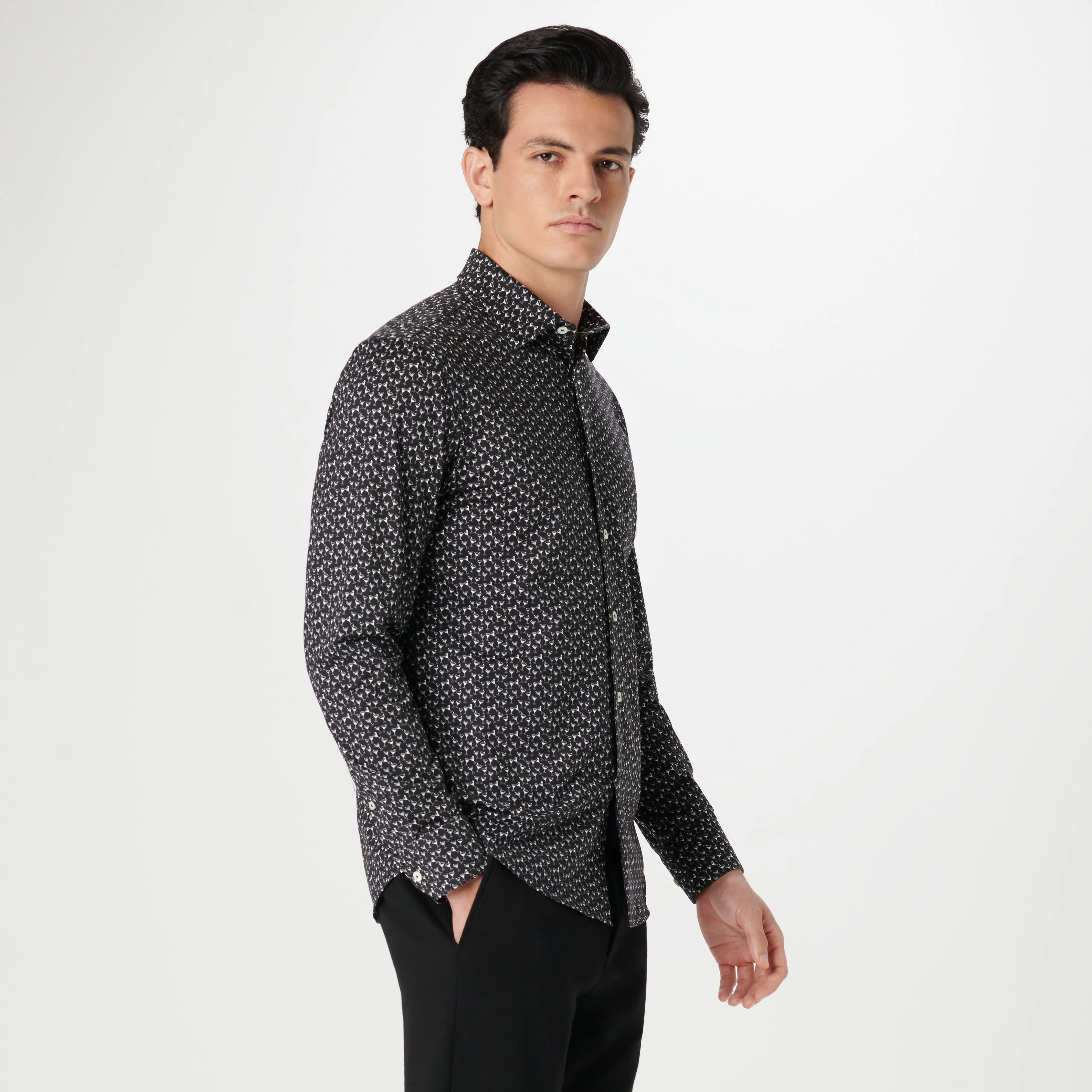 James Martini OoohCotton Shirt sold by Bugatchi product image thumbnail 3