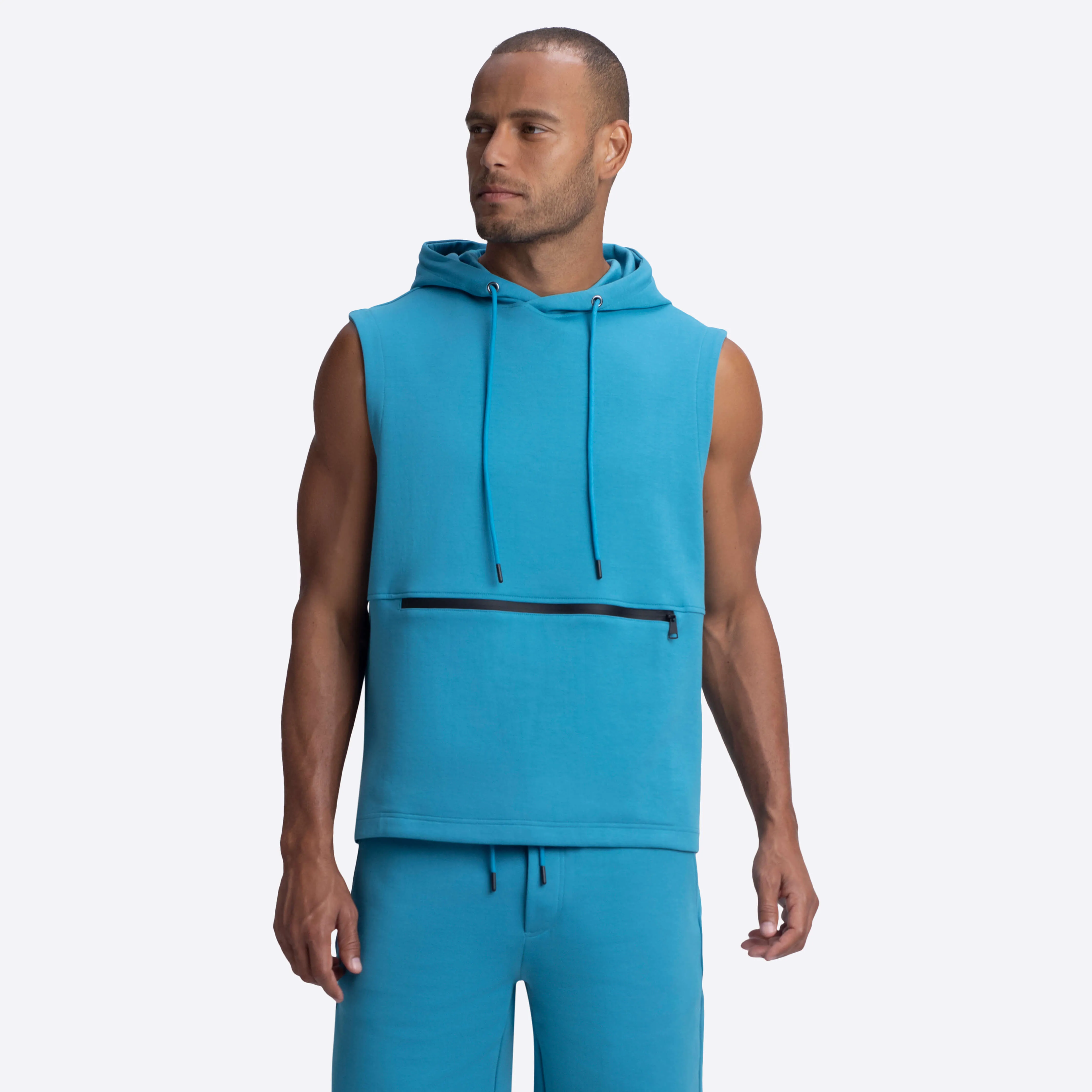 Sweatshirt Hooded Vest sold by Bugatchi product image thumbnail 2