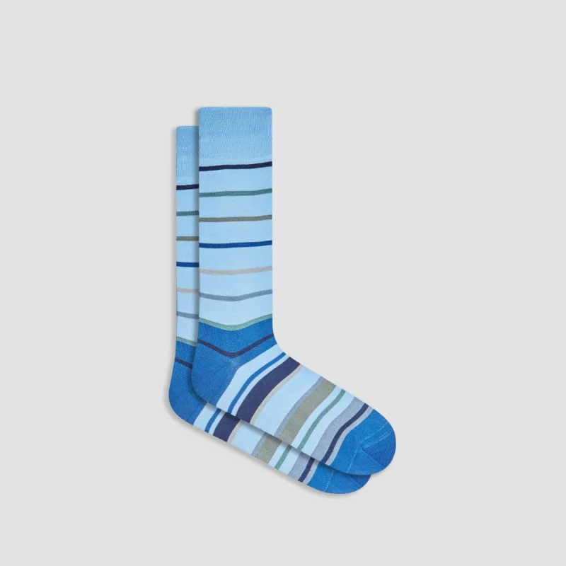 Striped Mid-Calf Socks sold by Bugatchi