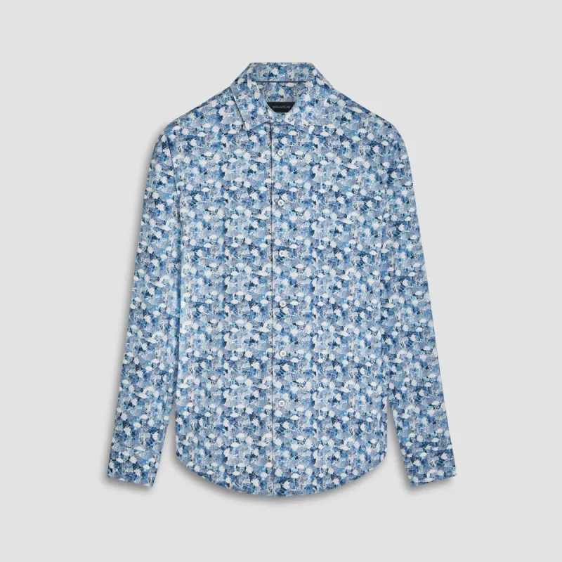 James Marine Life OoohCotton Shirt made by Bugatchi