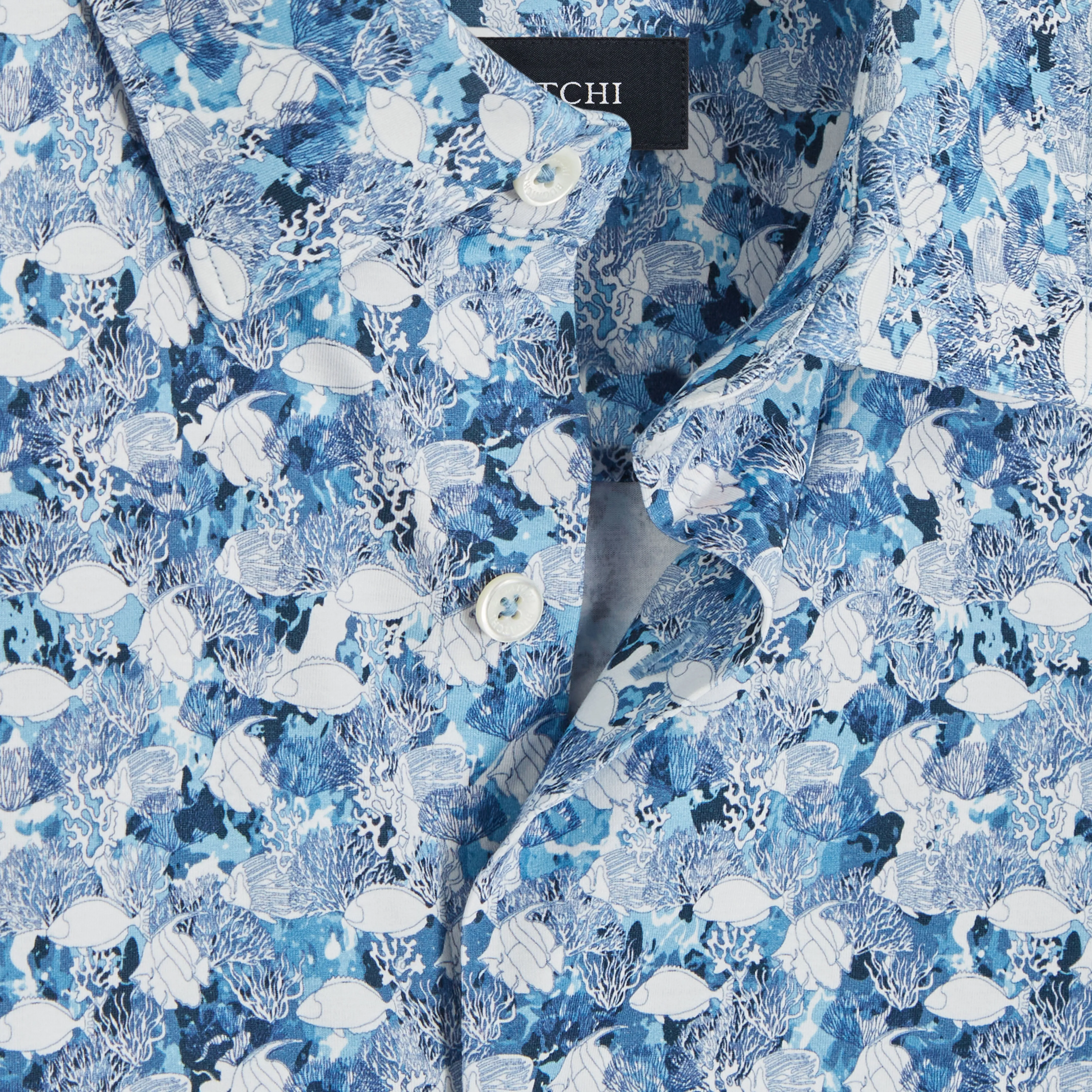 James Marine Life OoohCotton Shirt sold by Bugatchi product image thumbnail 2