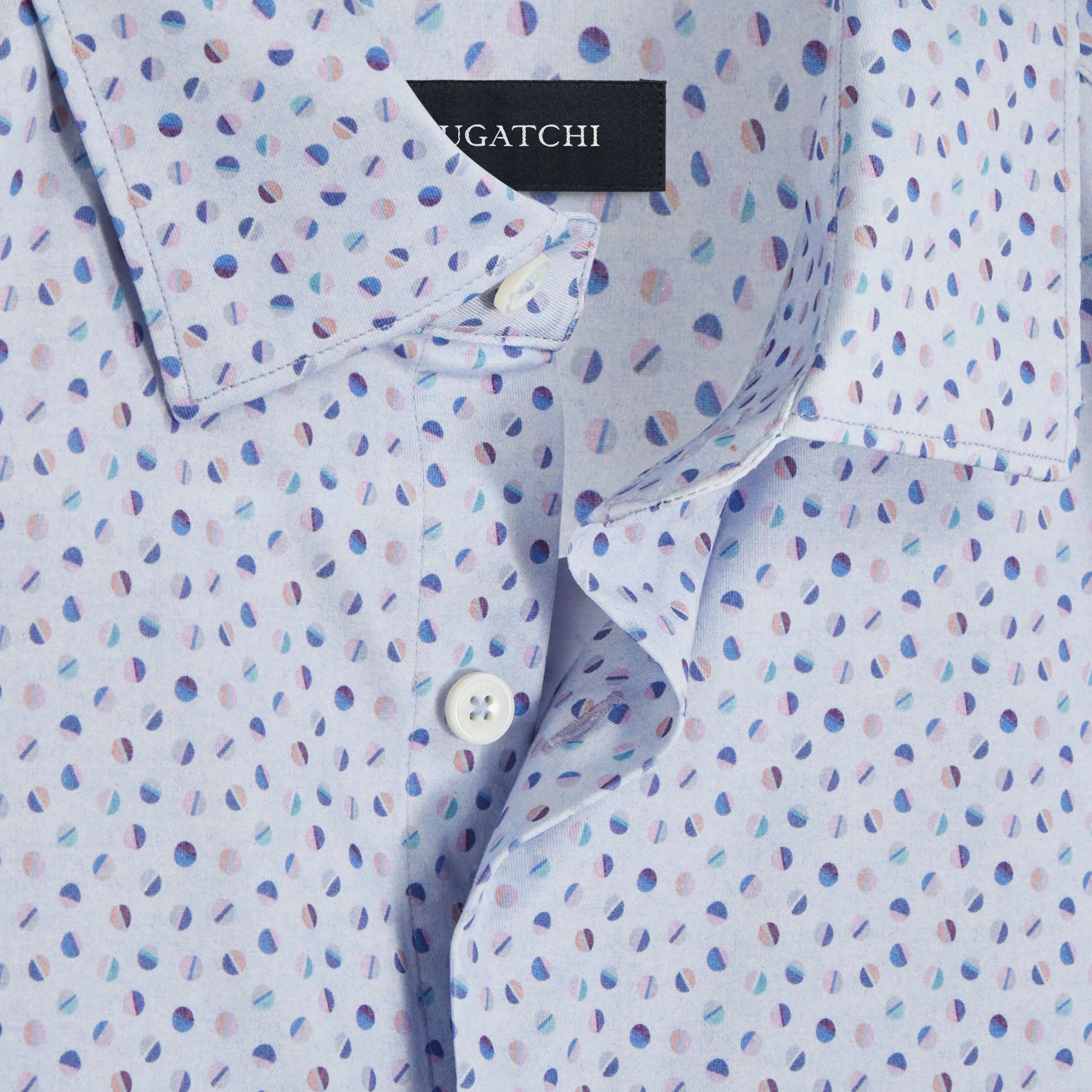 James Geometric OoohCotton Shirt sold by Bugatchi product image thumbnail 2