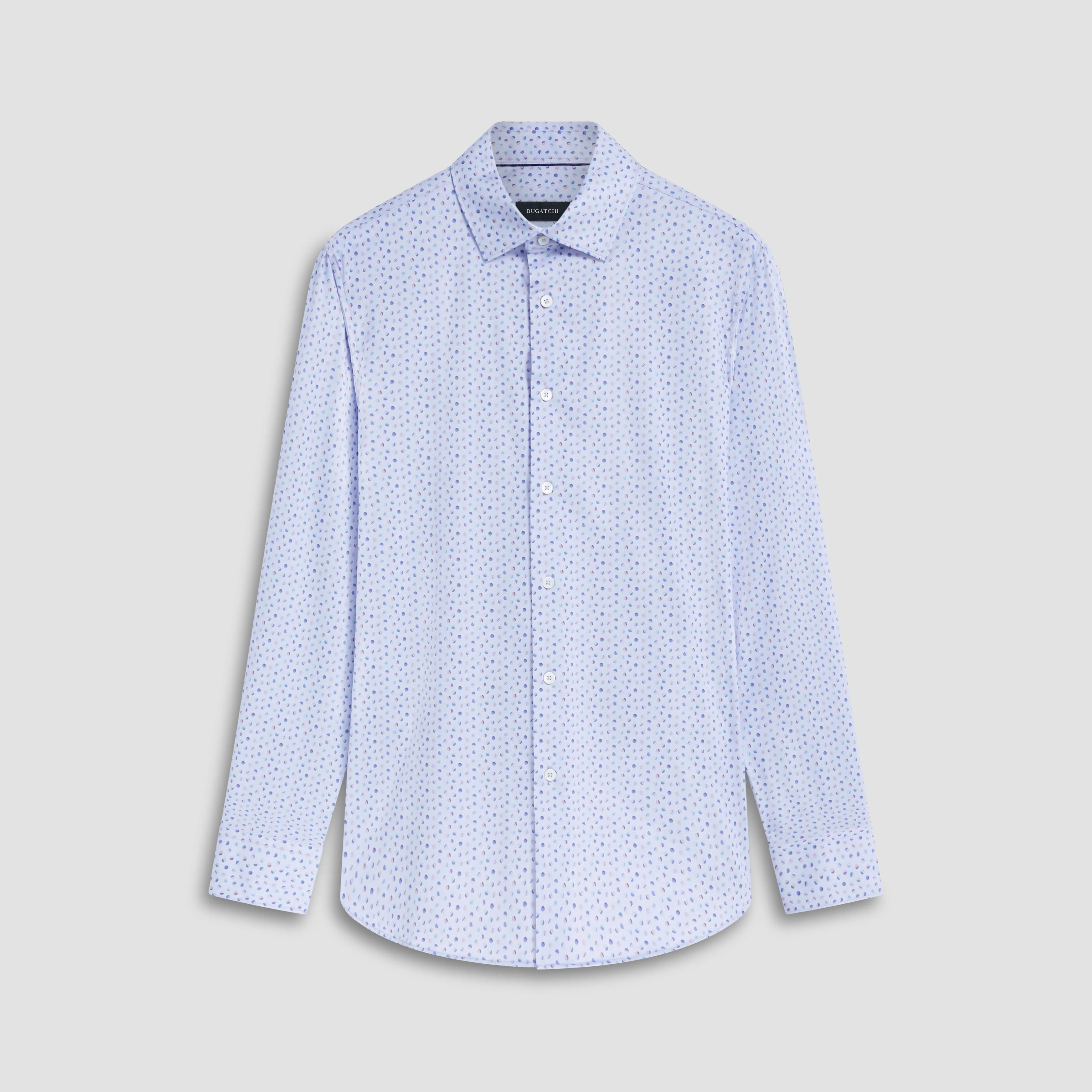 James Geometric OoohCotton Shirt sold by Bugatchi