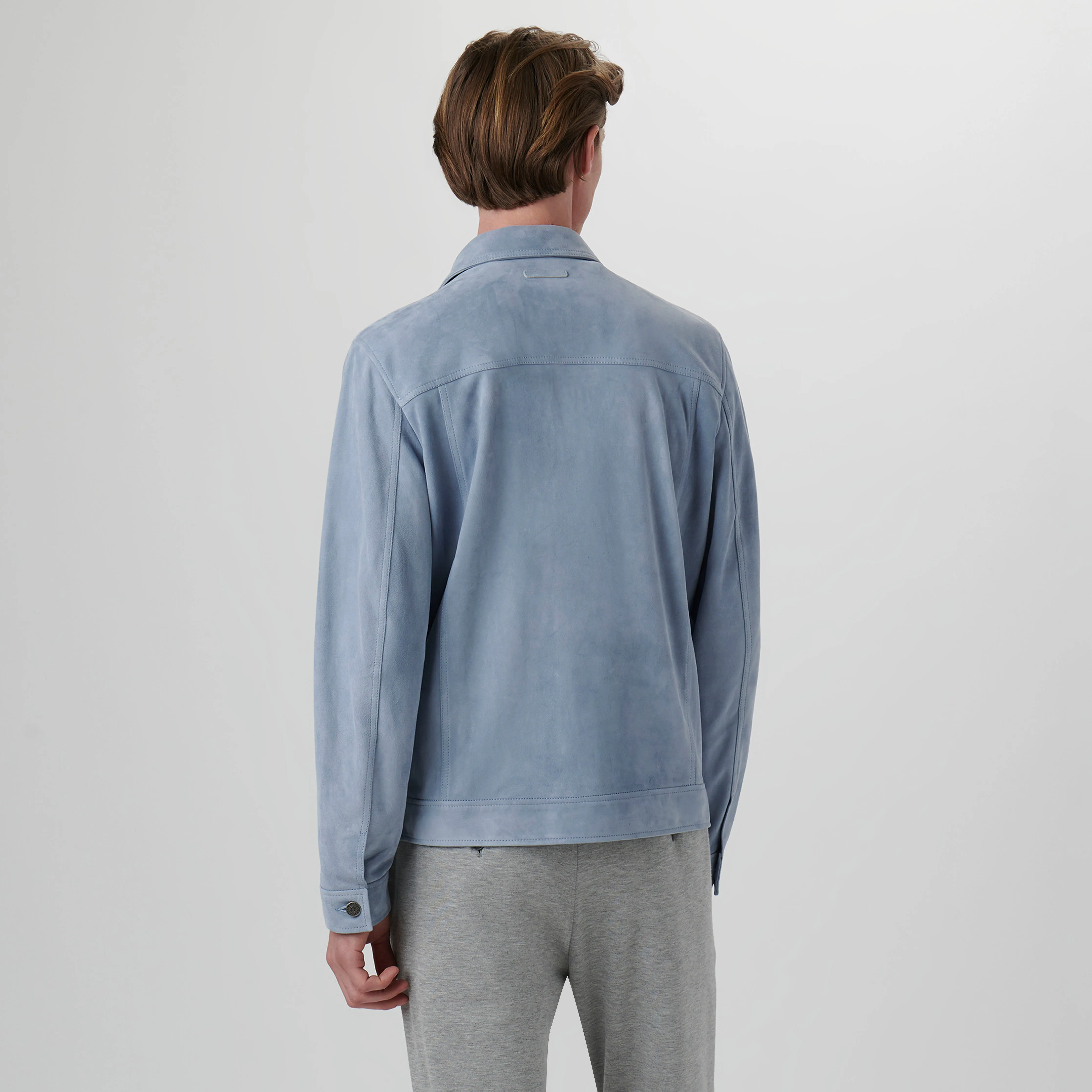 Suede Western Jacket sold by Bugatchi product image thumbnail 5