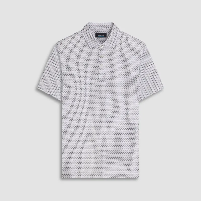 Victor Palm Trees Print OoohCotton Polo sold by Bugatchi